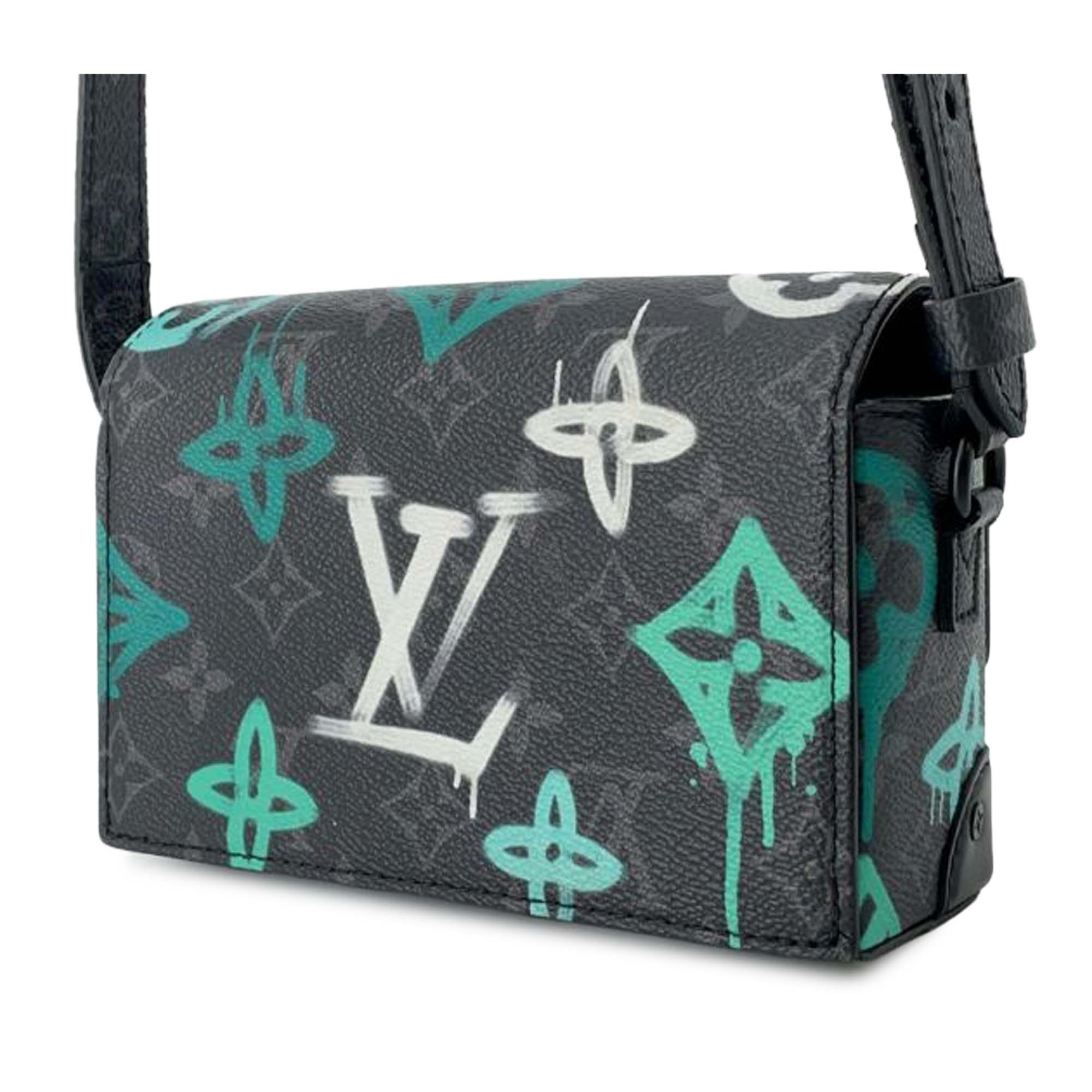 Louis Vuitton Monogram Eclipse Steamer Wearable Wallet - image 2