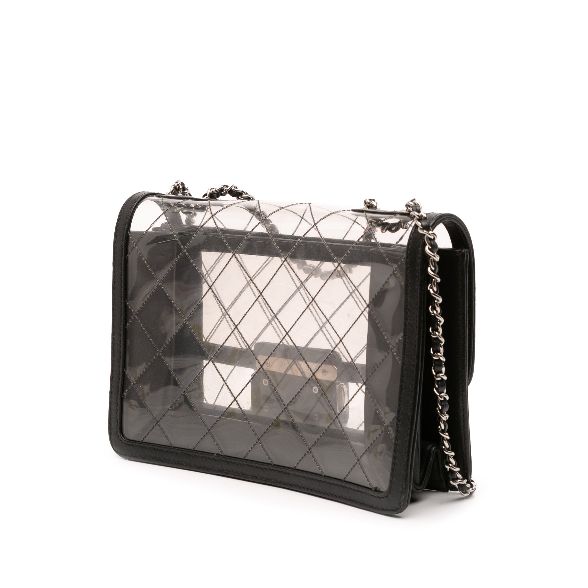 Chanel Medium PVC Naked Beauty Lock Flap - image 2