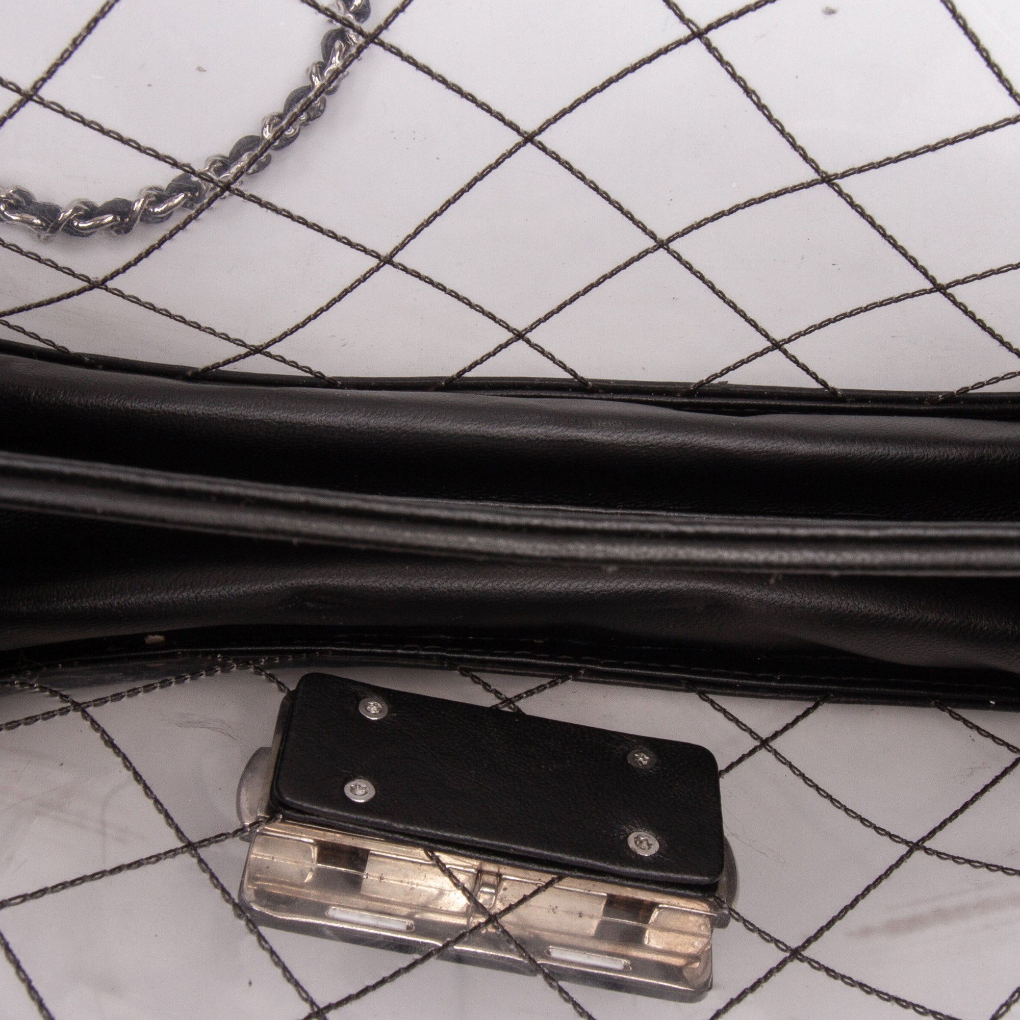 Chanel Medium PVC Naked Beauty Lock Flap - image 4