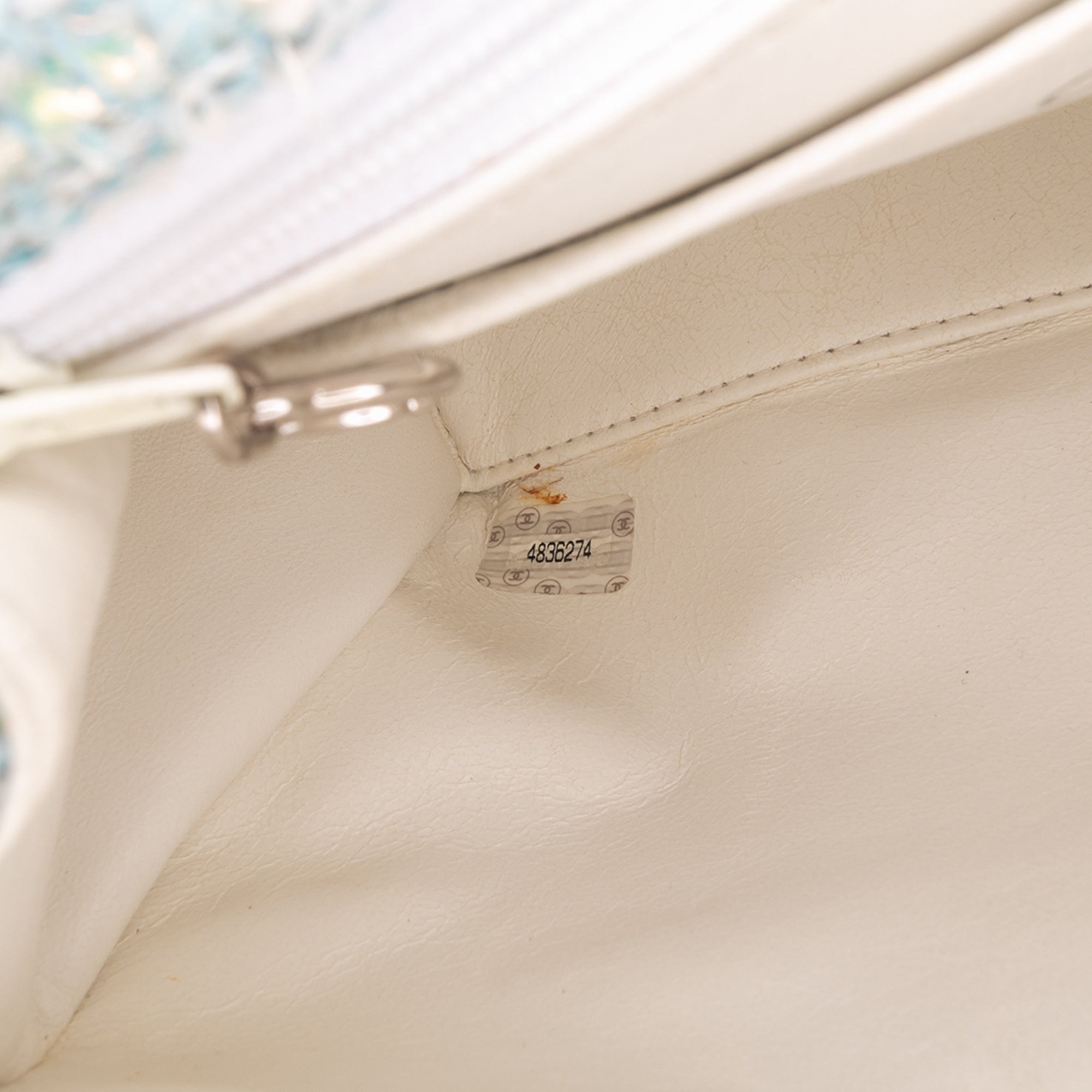 Chanel CC Confetti Tweed Flap - image 6