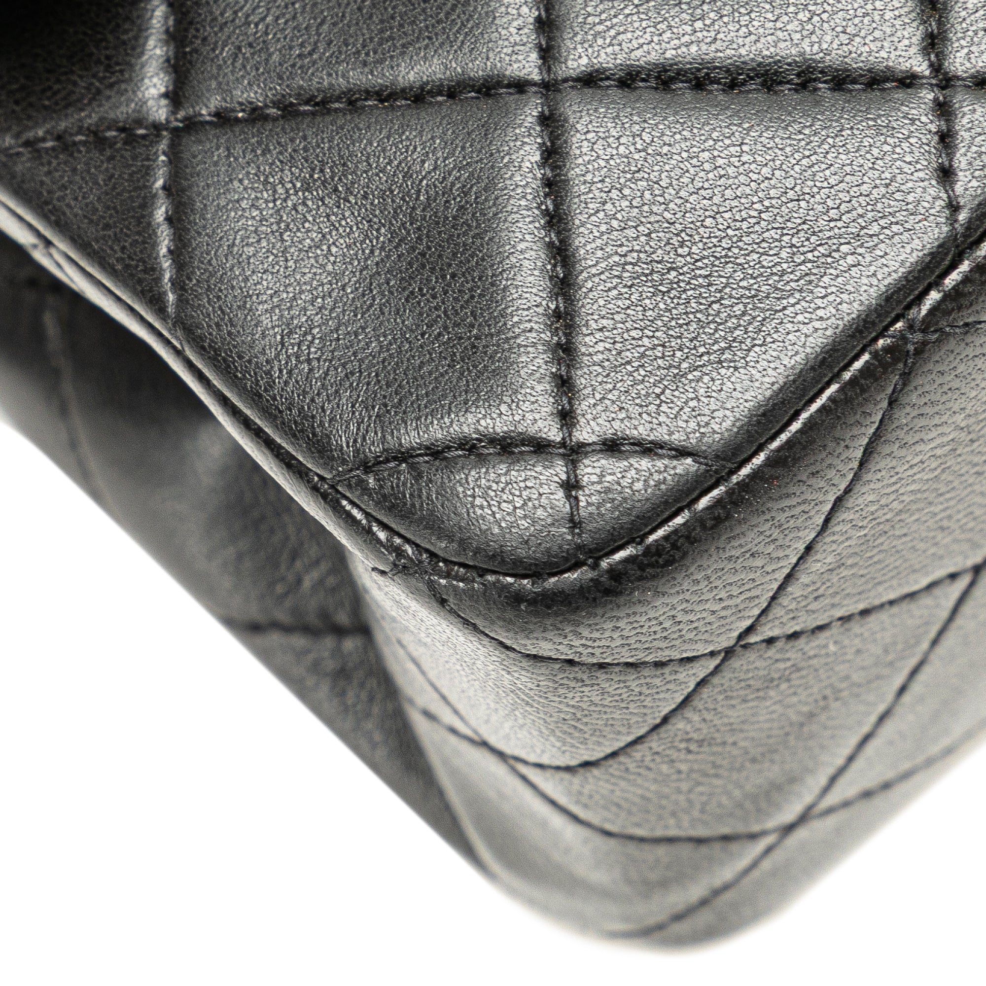 Chanel Medium Classic Lambskin Double Flap - image 13