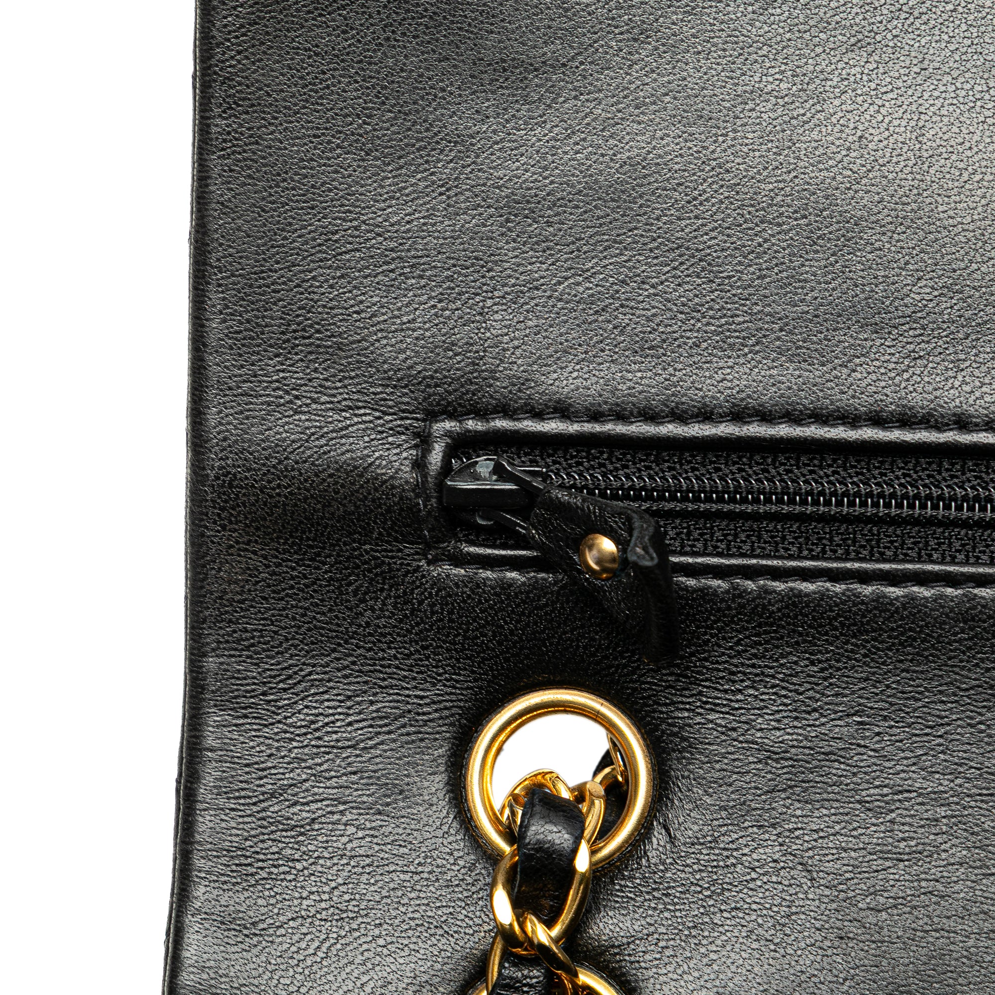 Chanel Medium Classic Lambskin Double Flap - image 8