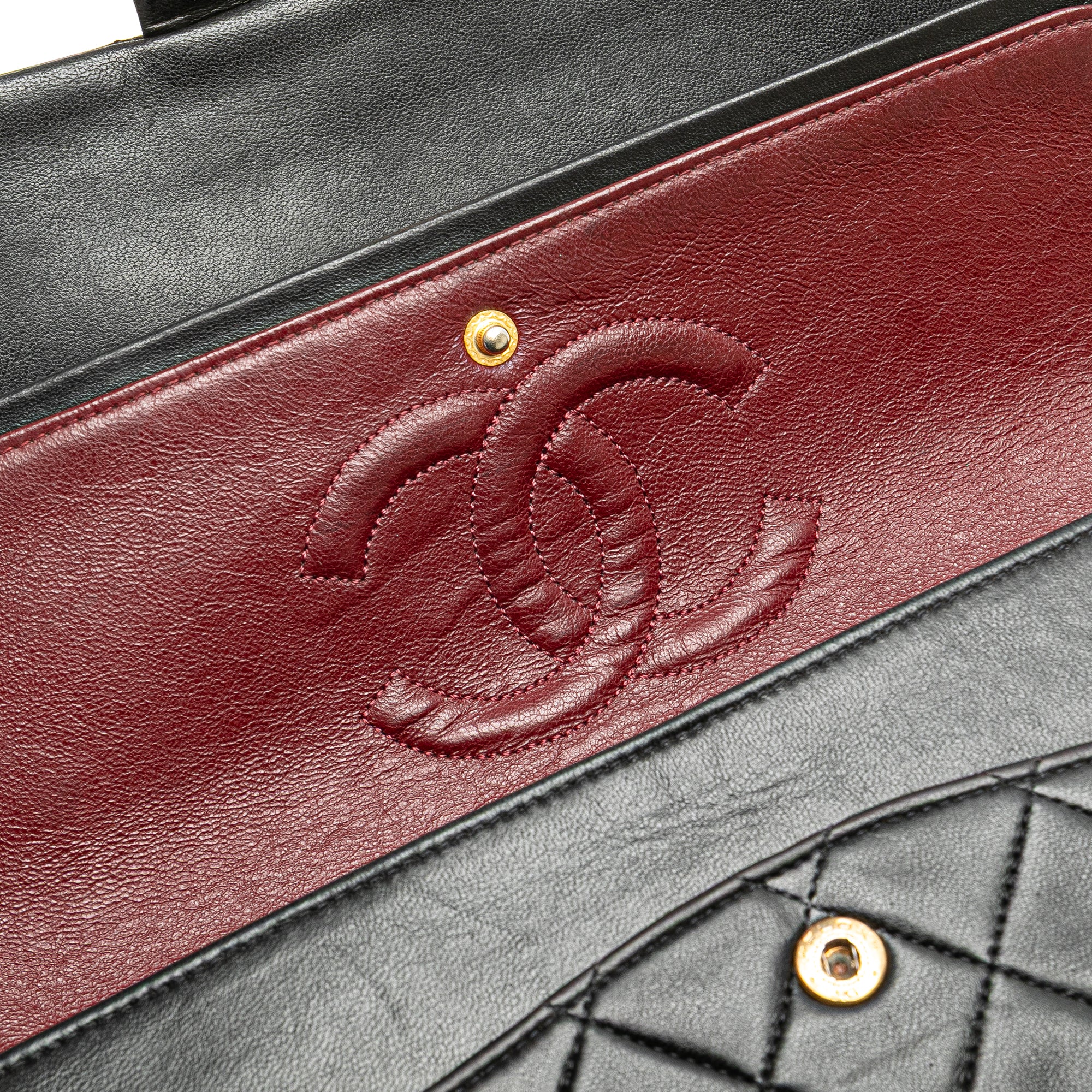 Chanel Medium Classic Lambskin Double Flap - image 9