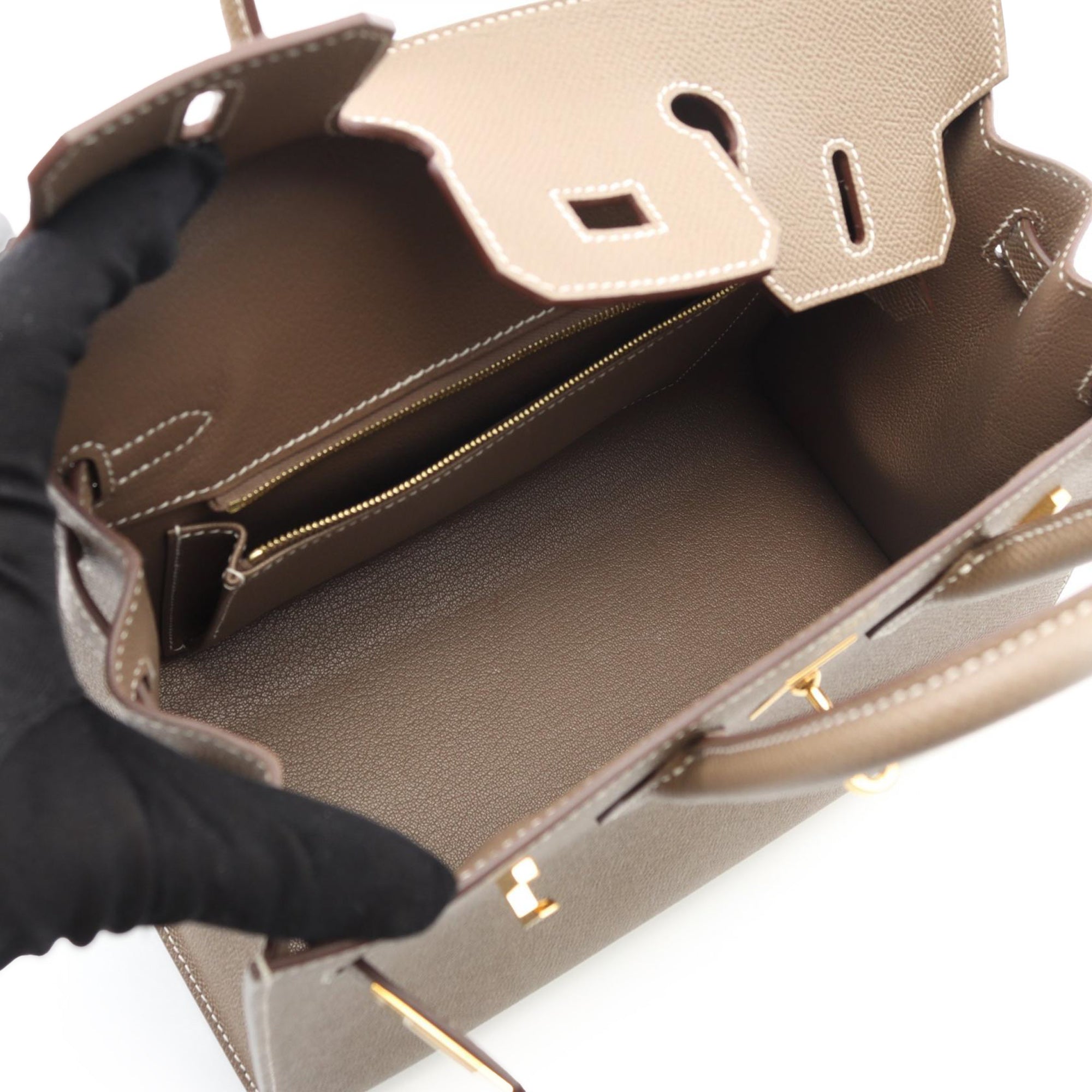 Hermès Epsom Birkin Sellier 25 - image 3