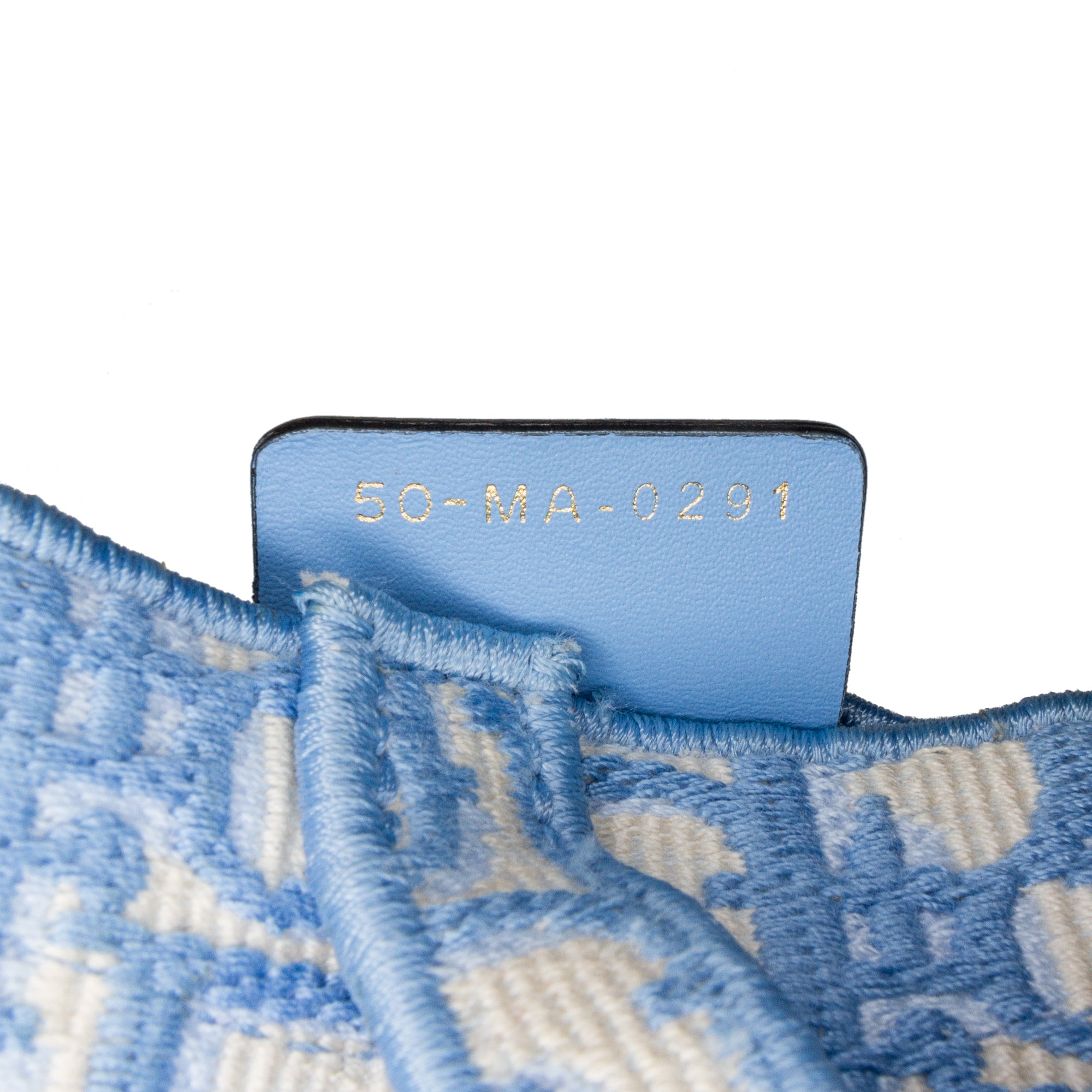 Dior Oblique Canvas Embroidered Saddle Bag - image 6
