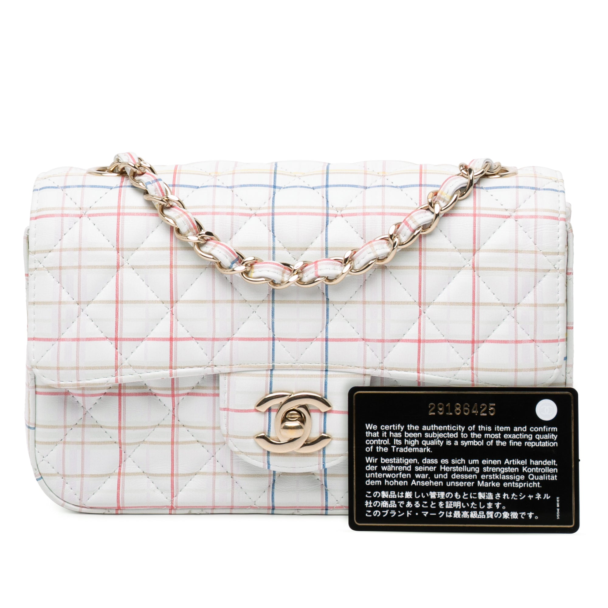 Chanel Mini Rectangular Classic Printed Calfskin Single Flap - image 11