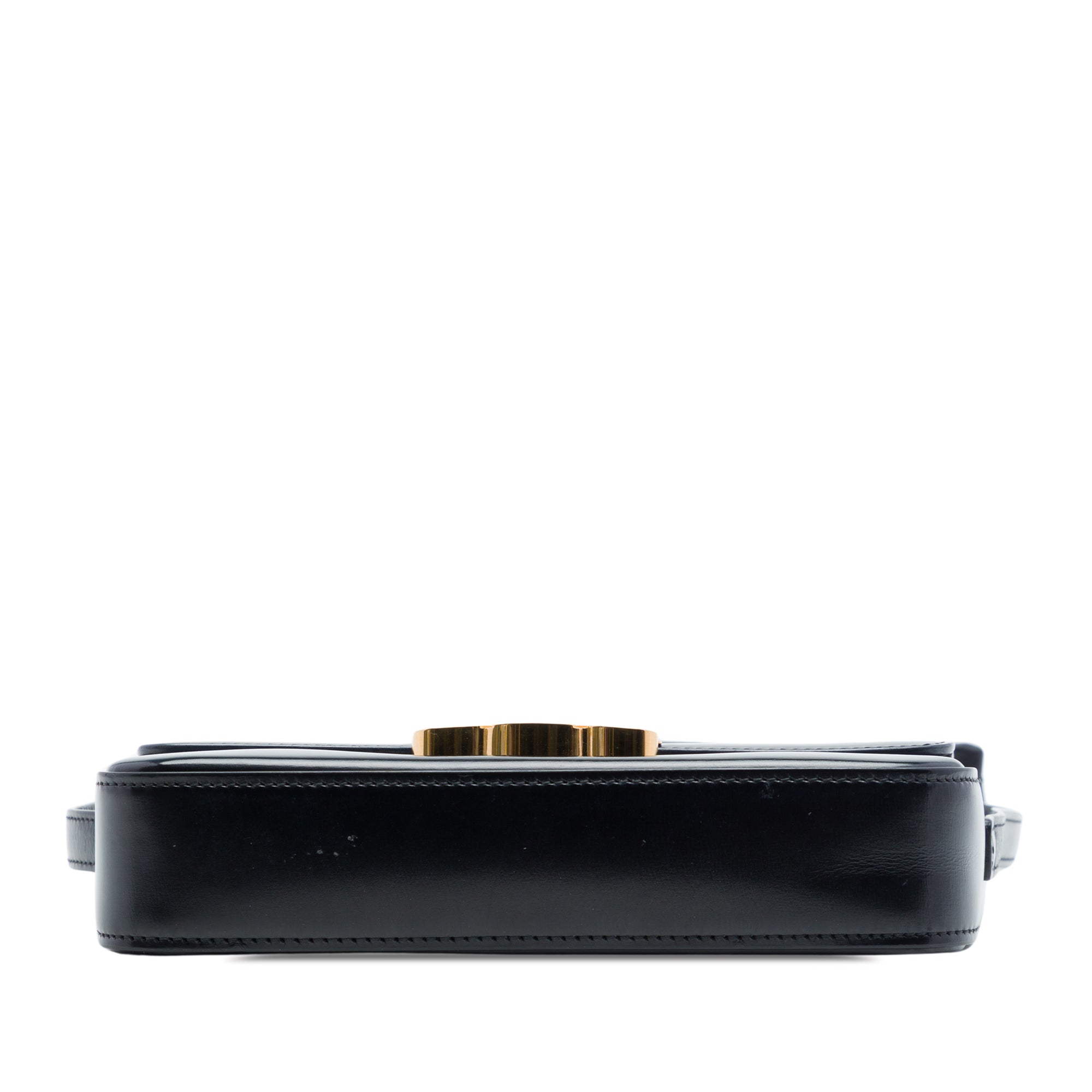 Celine Shiny Calfskin Triomphe Claude Shoulder Bag - image 3