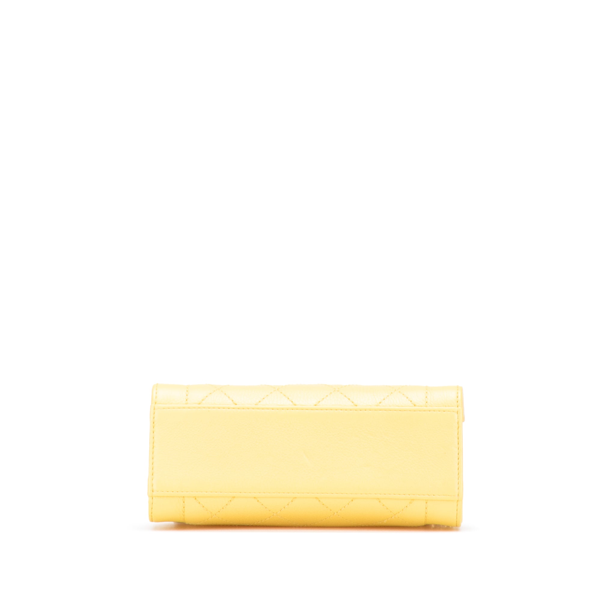 Chanel Mini Calfskin Label Click Shopping Tote - image 3