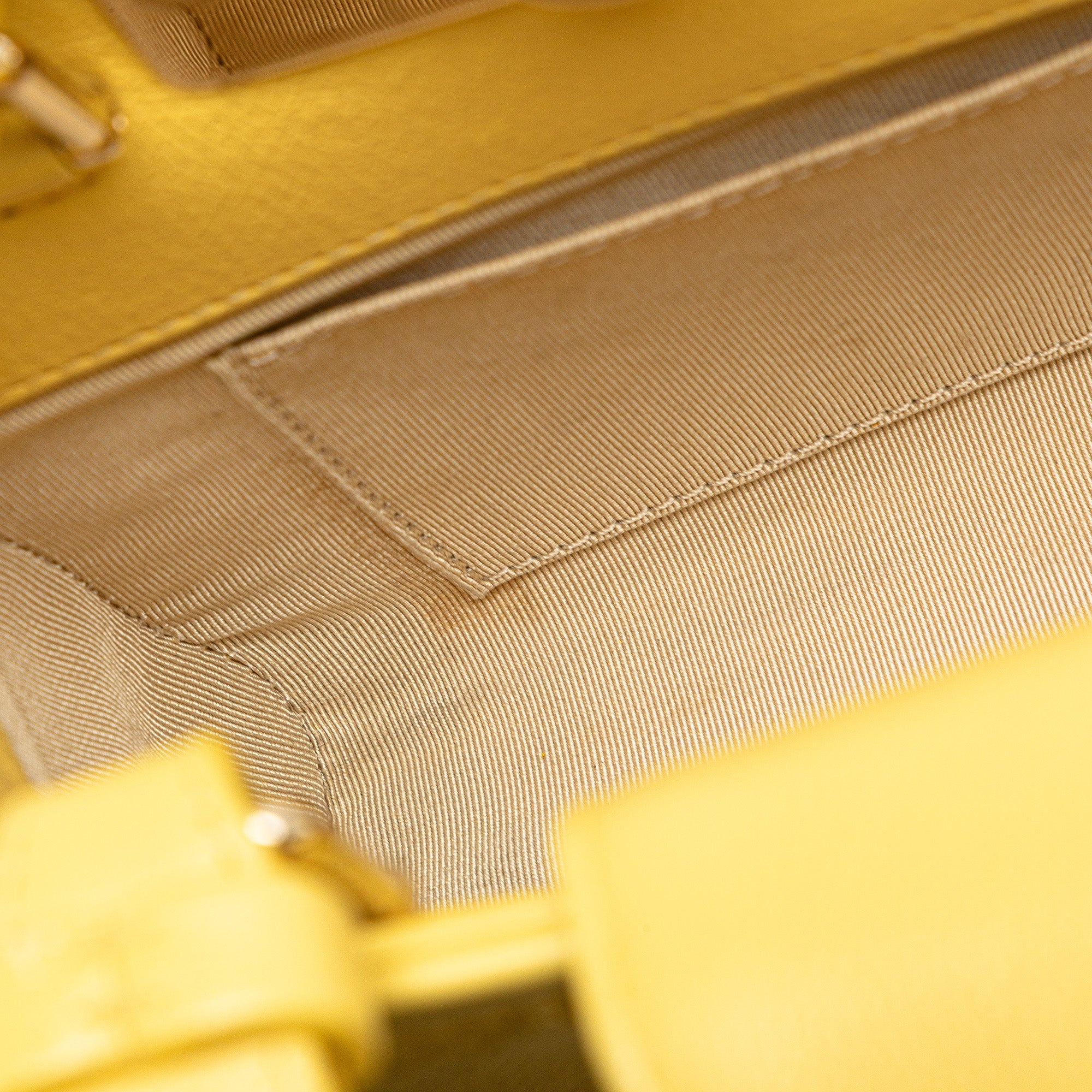 Chanel Mini Calfskin Label Click Shopping Tote - image 7