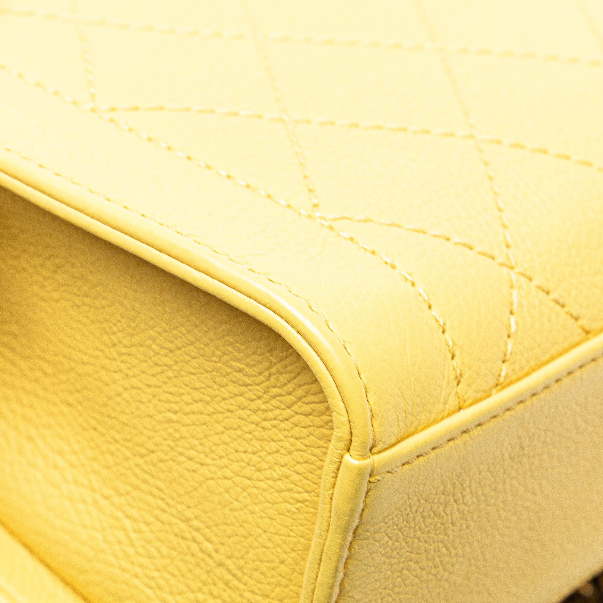 Chanel Mini Calfskin Label Click Shopping Tote - image 9