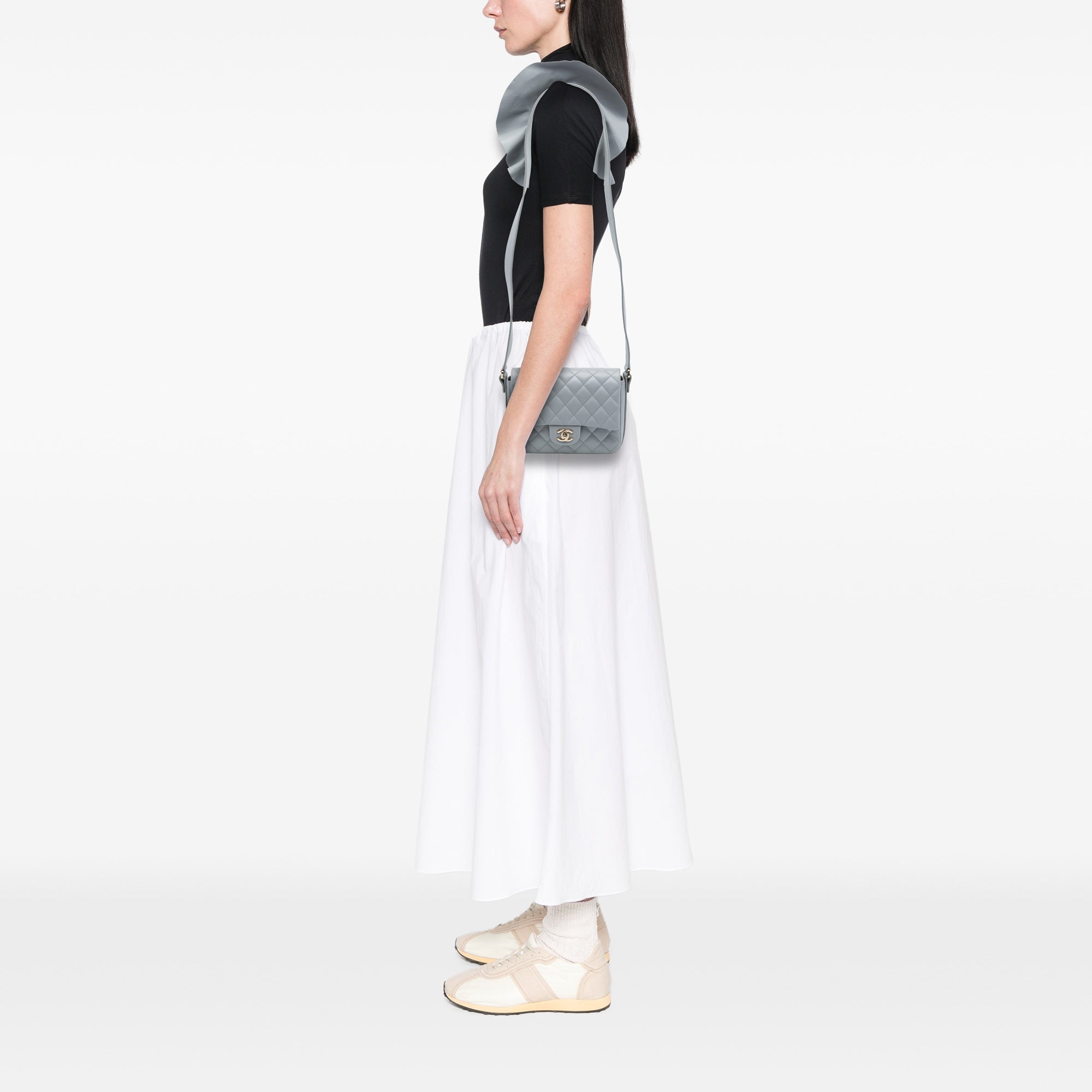 Chanel Quilted Calfskin Bolero de Chanel Flap - image 6
