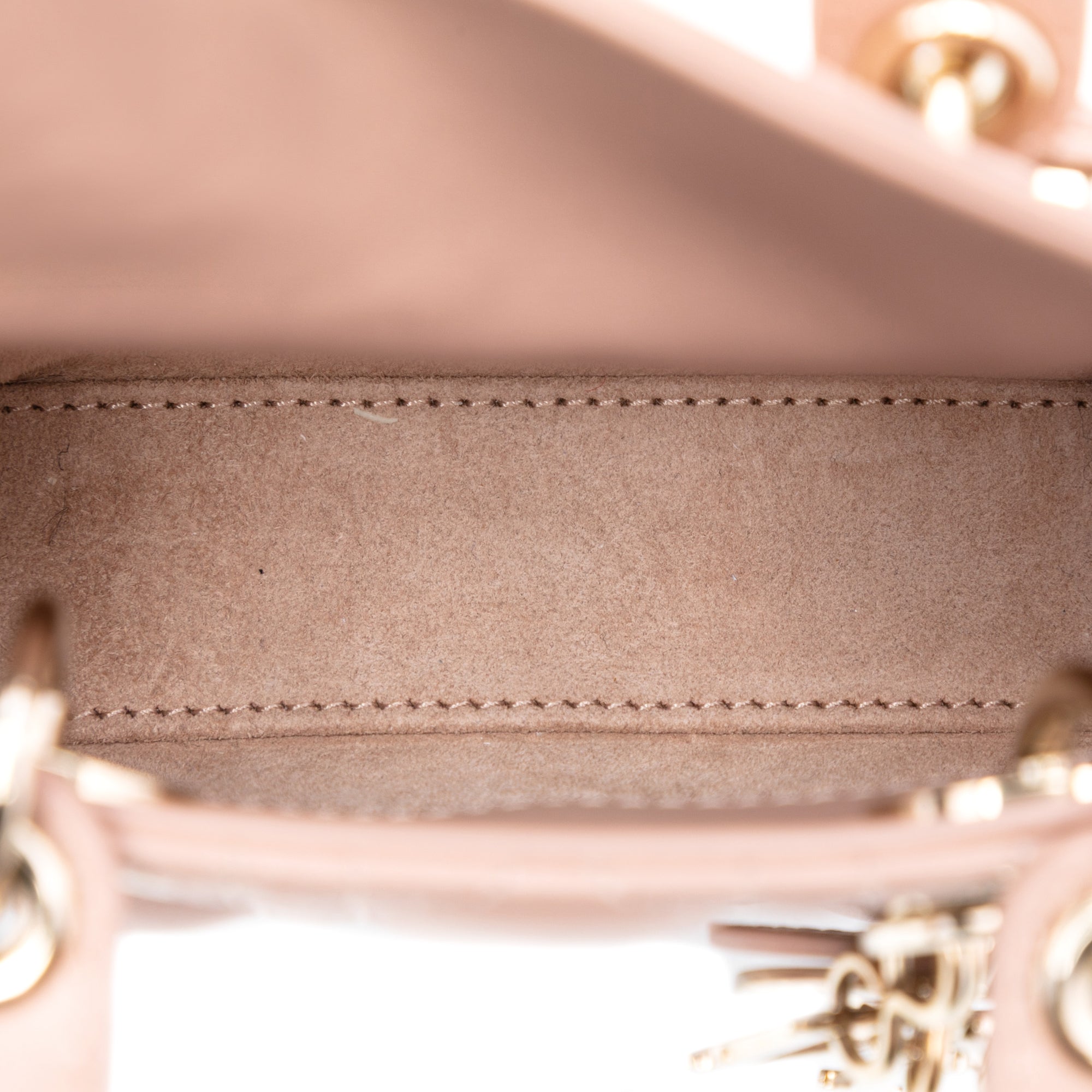 Dior Micro Lambskin Cannage Lady Dior - image 4