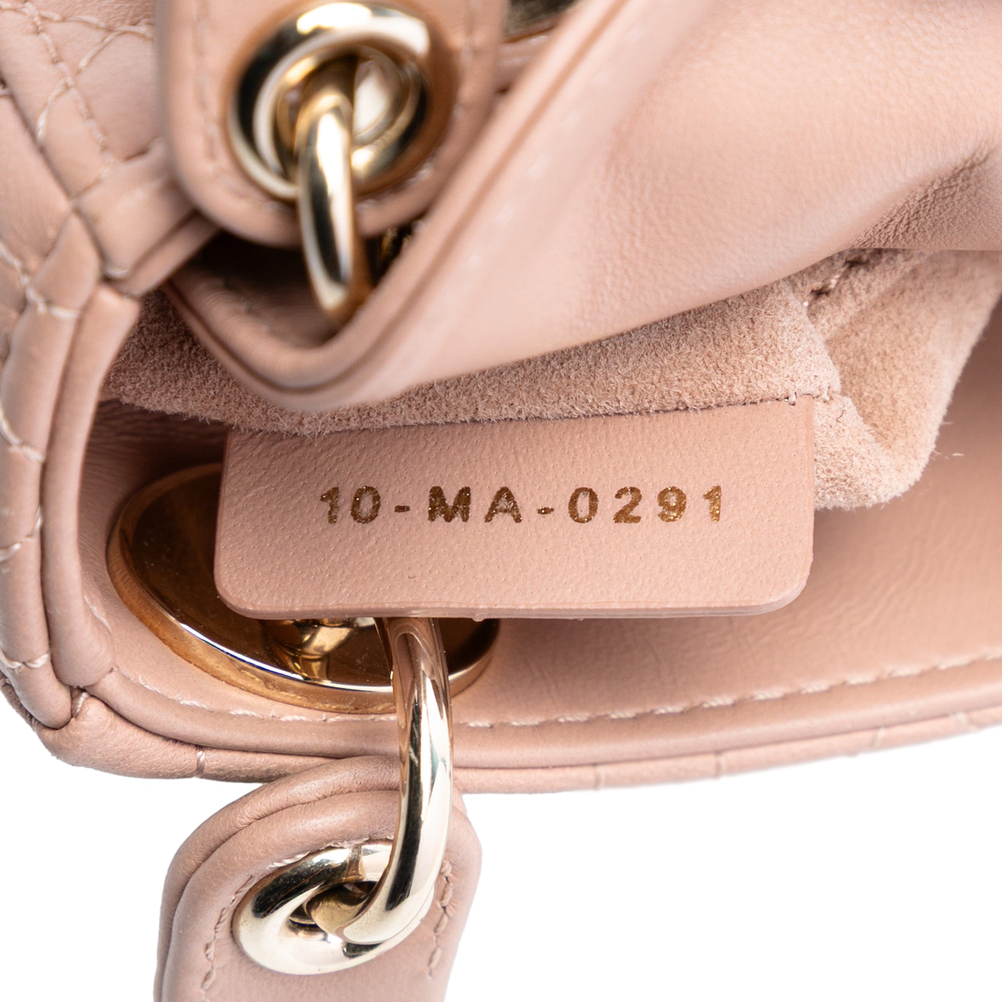 Dior Micro Lambskin Cannage Lady Dior - image 6
