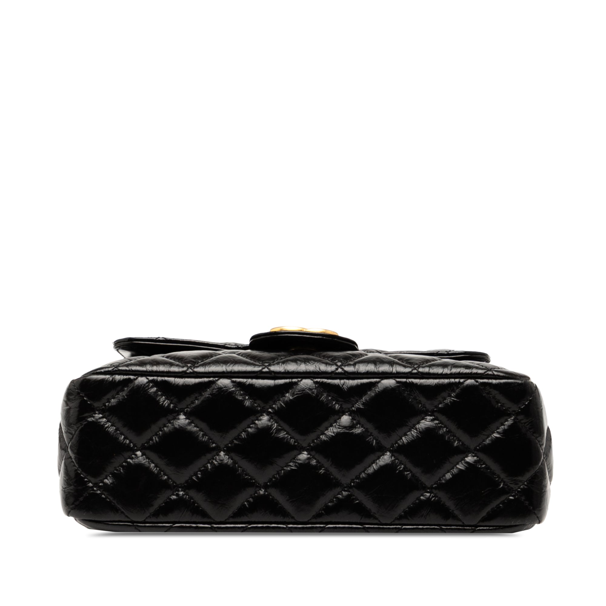 Chanel Medium Shiny Crumpled Calfskin Wavy CC Hobo - image 3