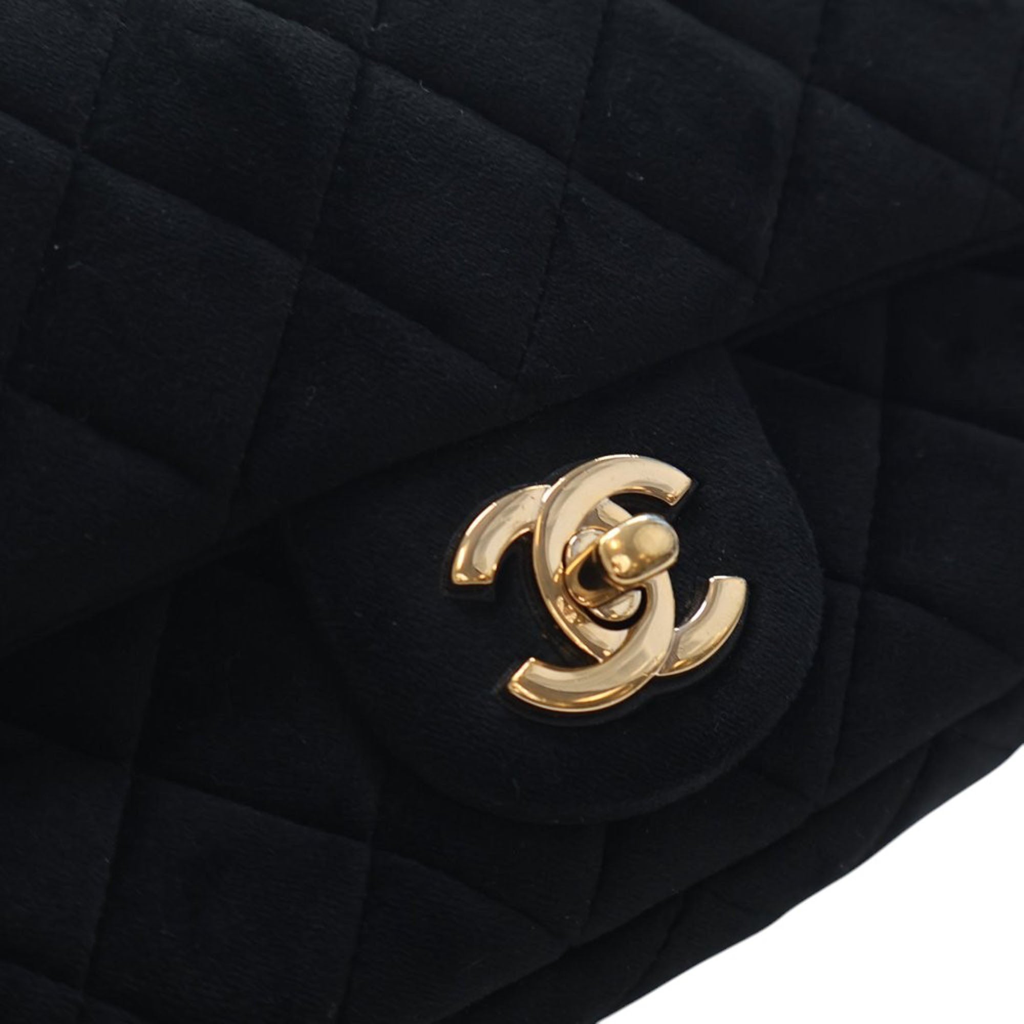 Chanel Mini Rectangular Classic Velvet Pearl Crush Single Flap - image 5