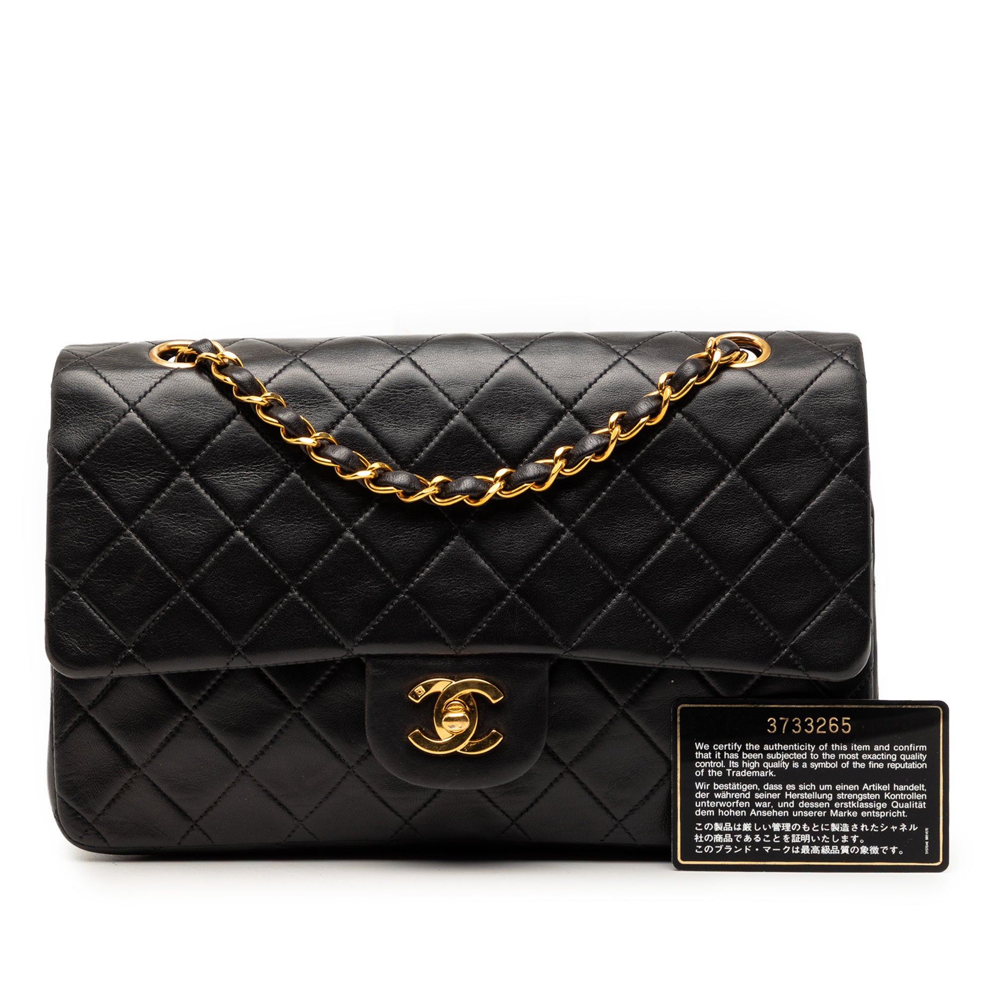 Chanel Medium Classic Lambskin Double Flap - image 8