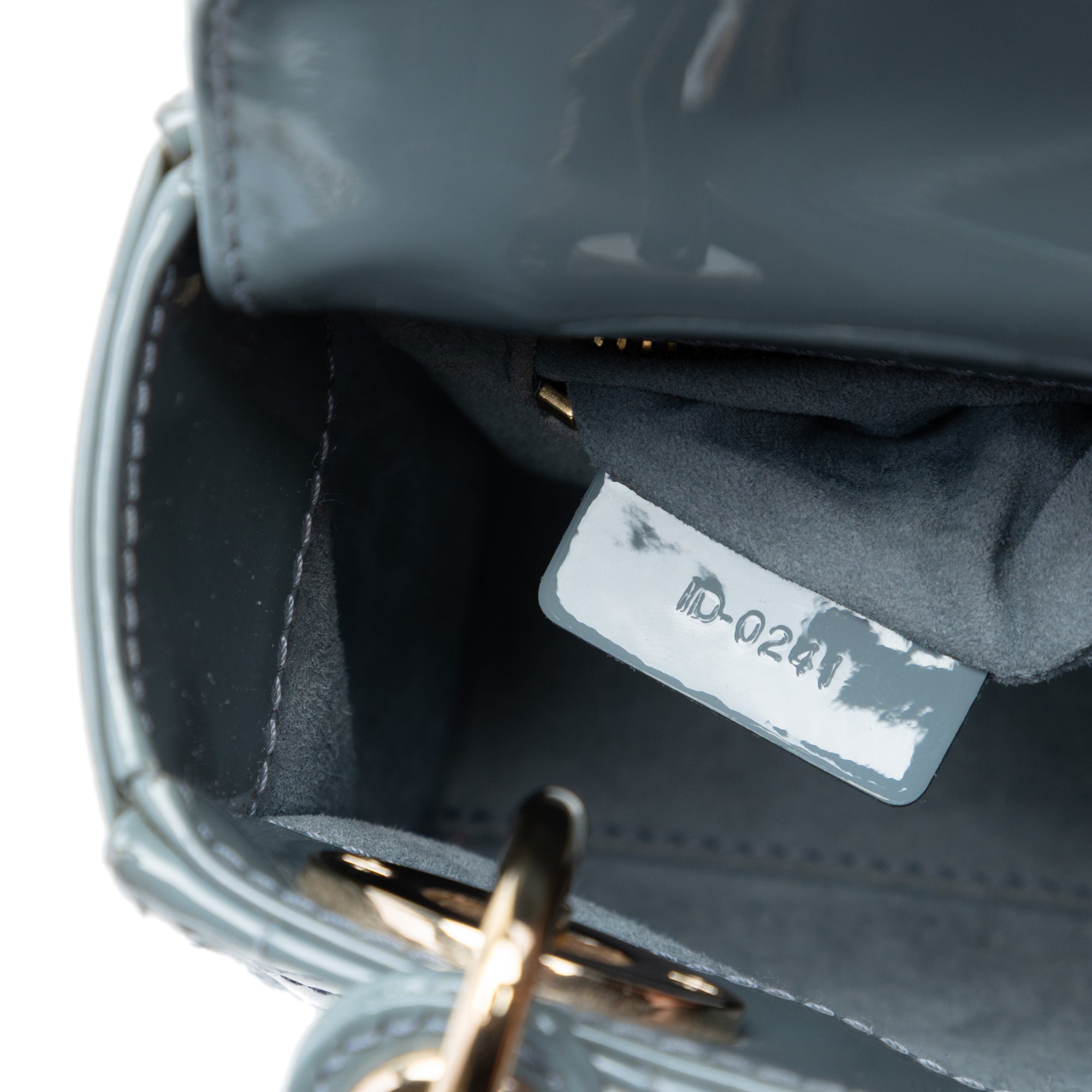 Dior Mini Patent Cannage Lady Dior - image 6