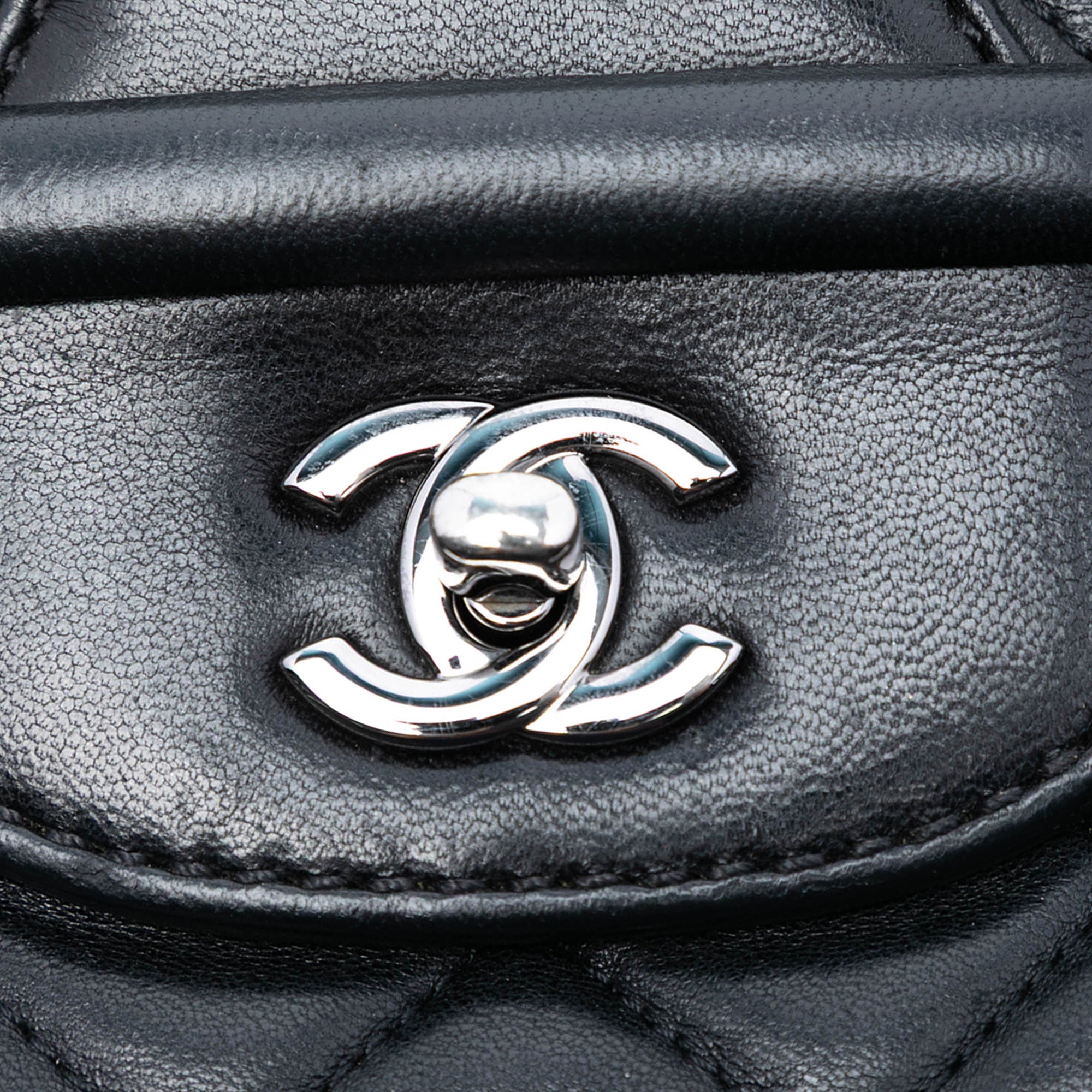 Chanel Small Quilted Lambskin Coco Loop Flap - image 5