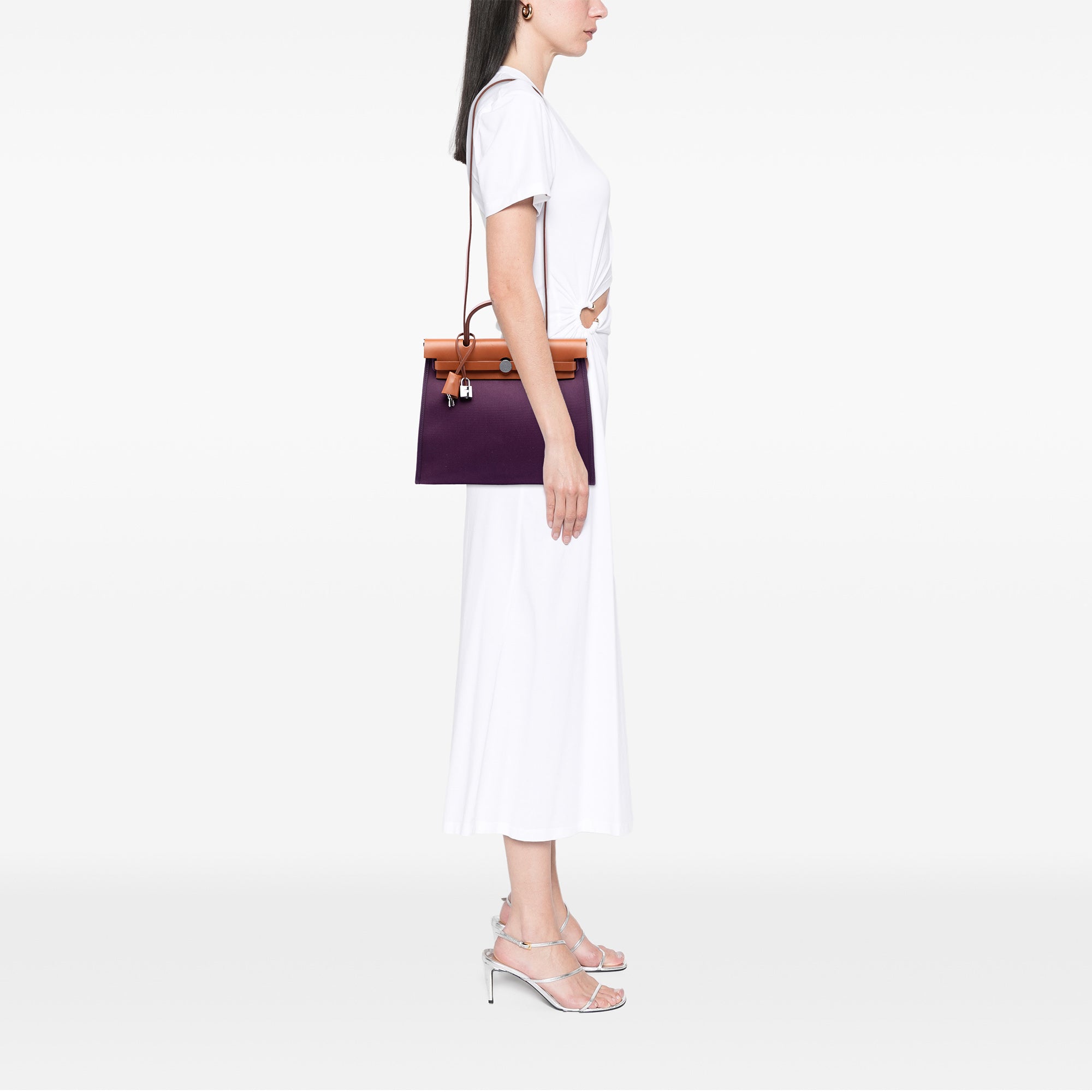 Hermès Toile Herbag Zip 31 - image 7