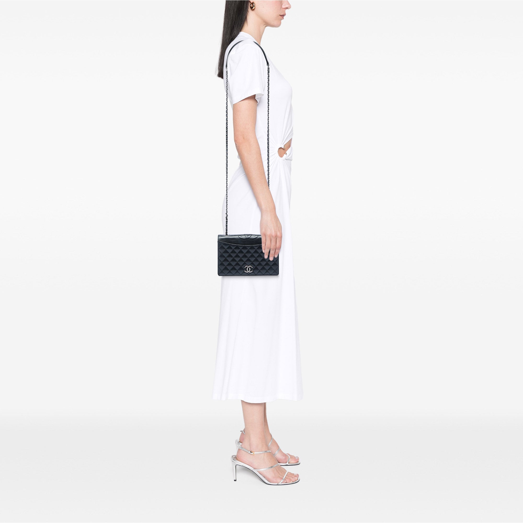 Chanel Small Quilted Calfskin Ballerine Flap - image 6