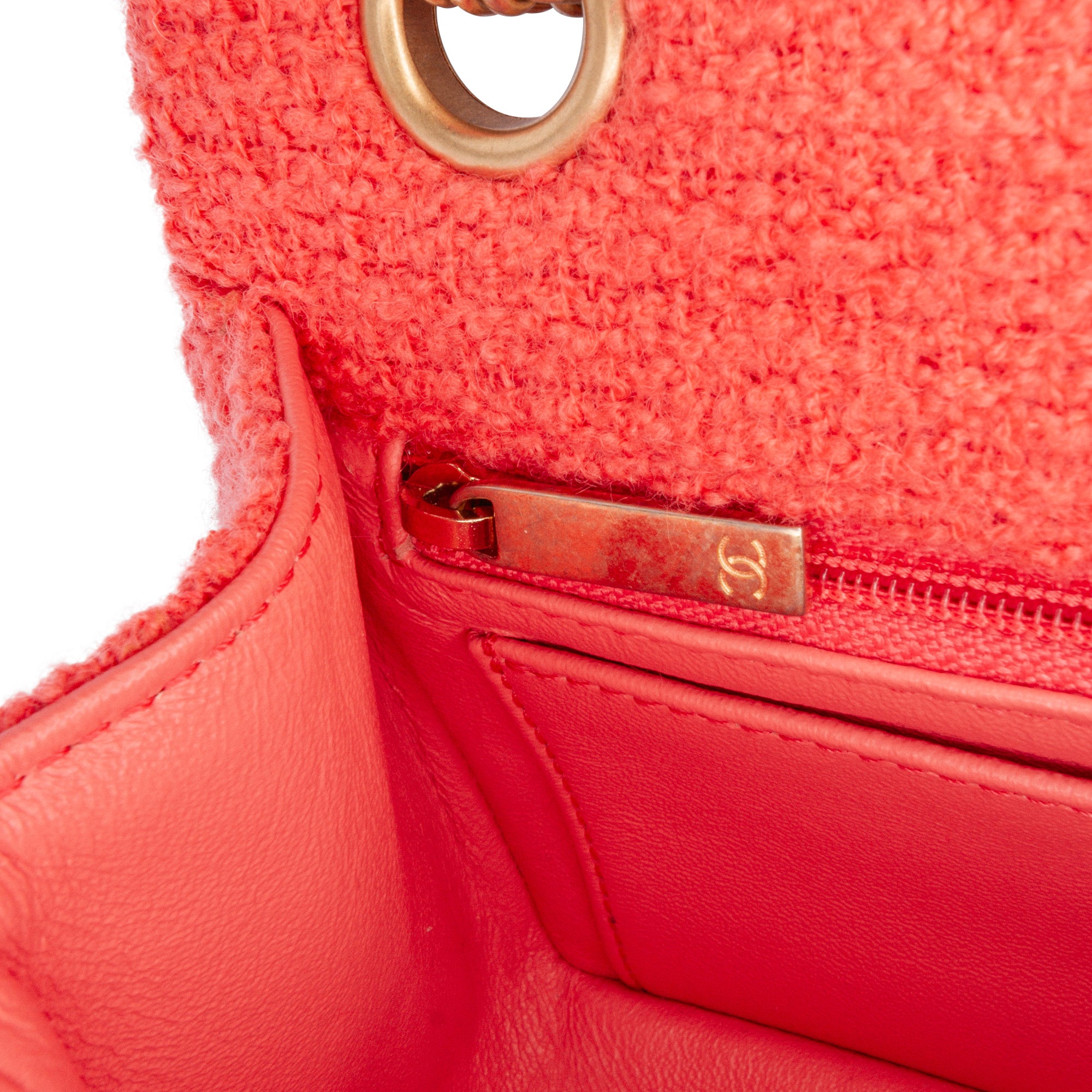 Chanel Reissue 2.55 Quilted Tweed Single Flap 224 - image 6