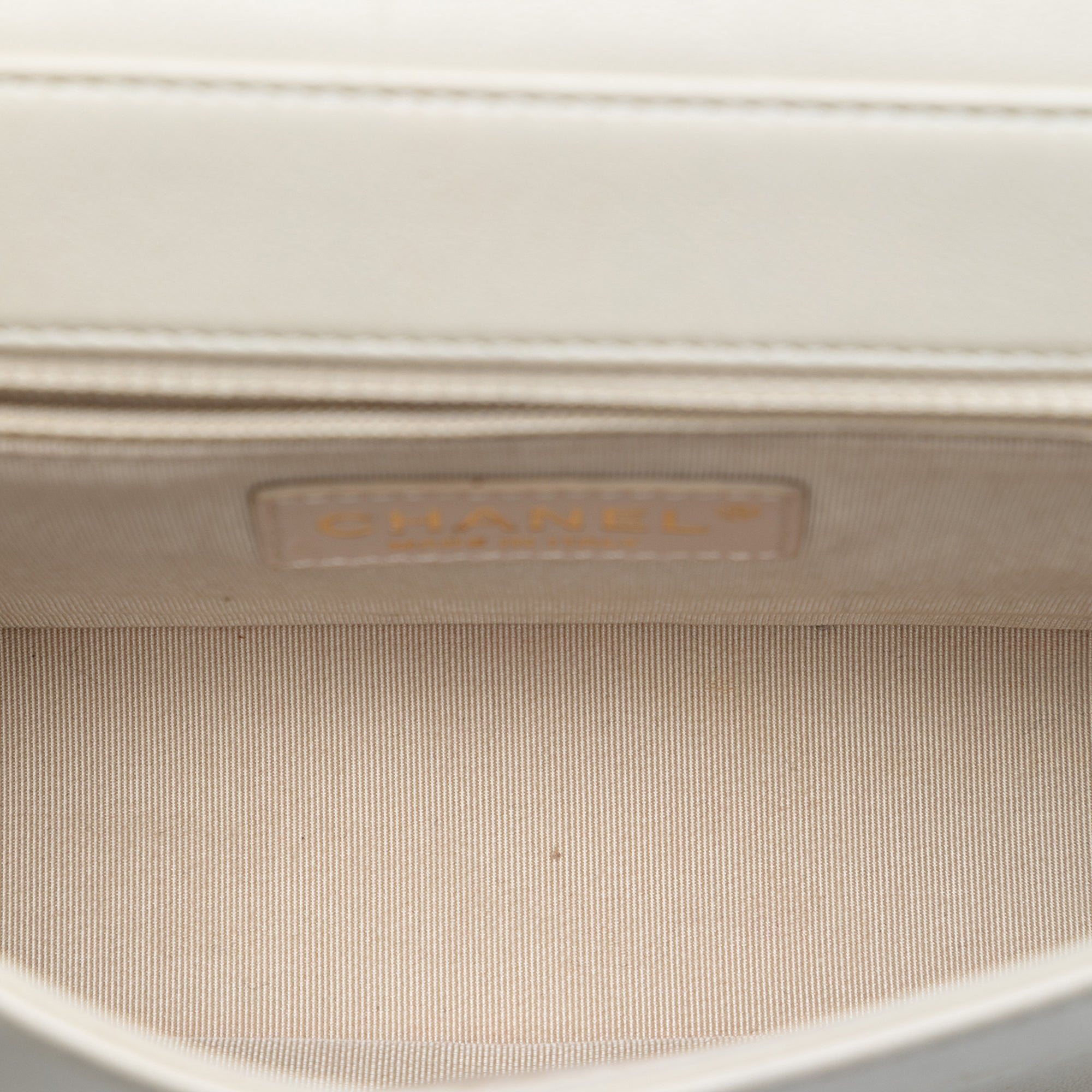 Chanel Medium Chevron Sheepskin Mademoiselle Vintage Flap - image 4