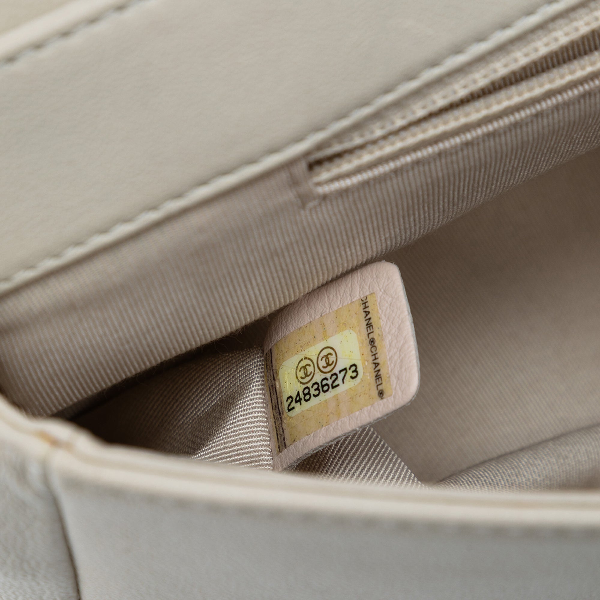 Chanel Medium Chevron Sheepskin Mademoiselle Vintage Flap - image 6
