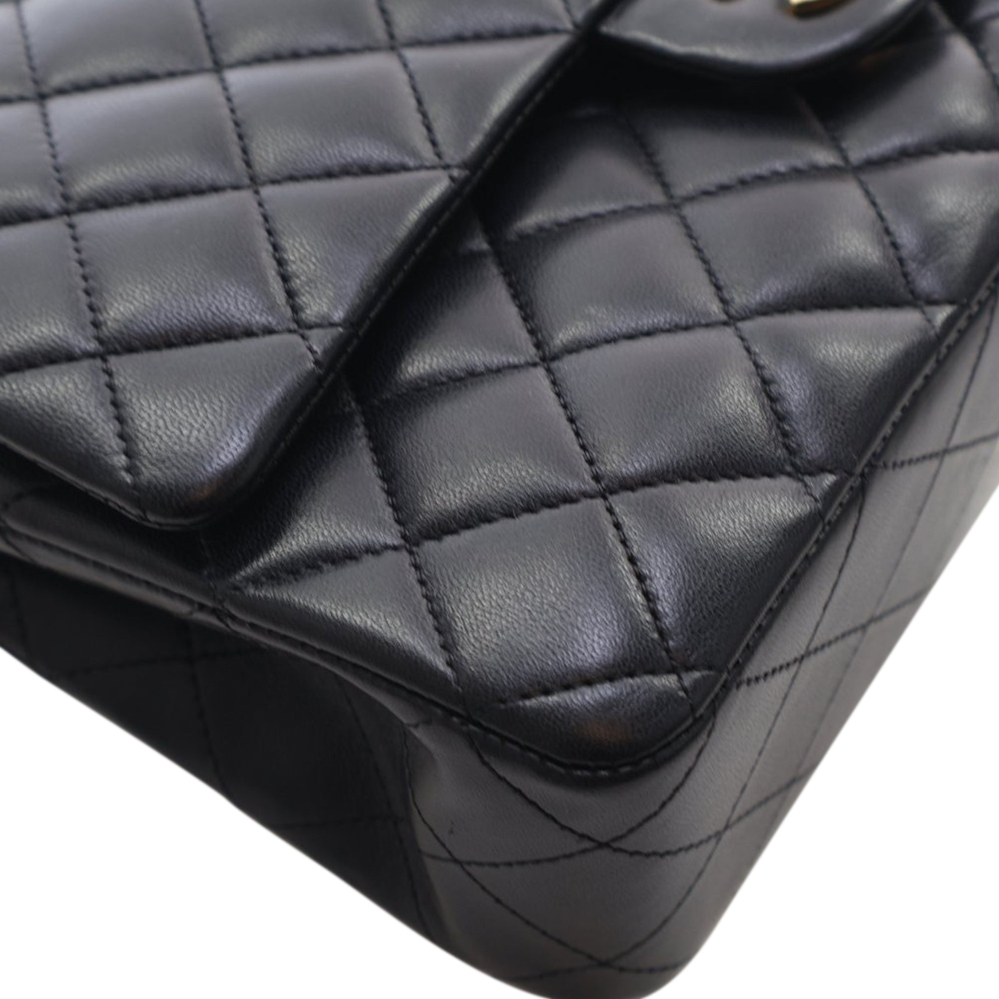 Chanel Medium Classic Lambskin Double Flap - image 10