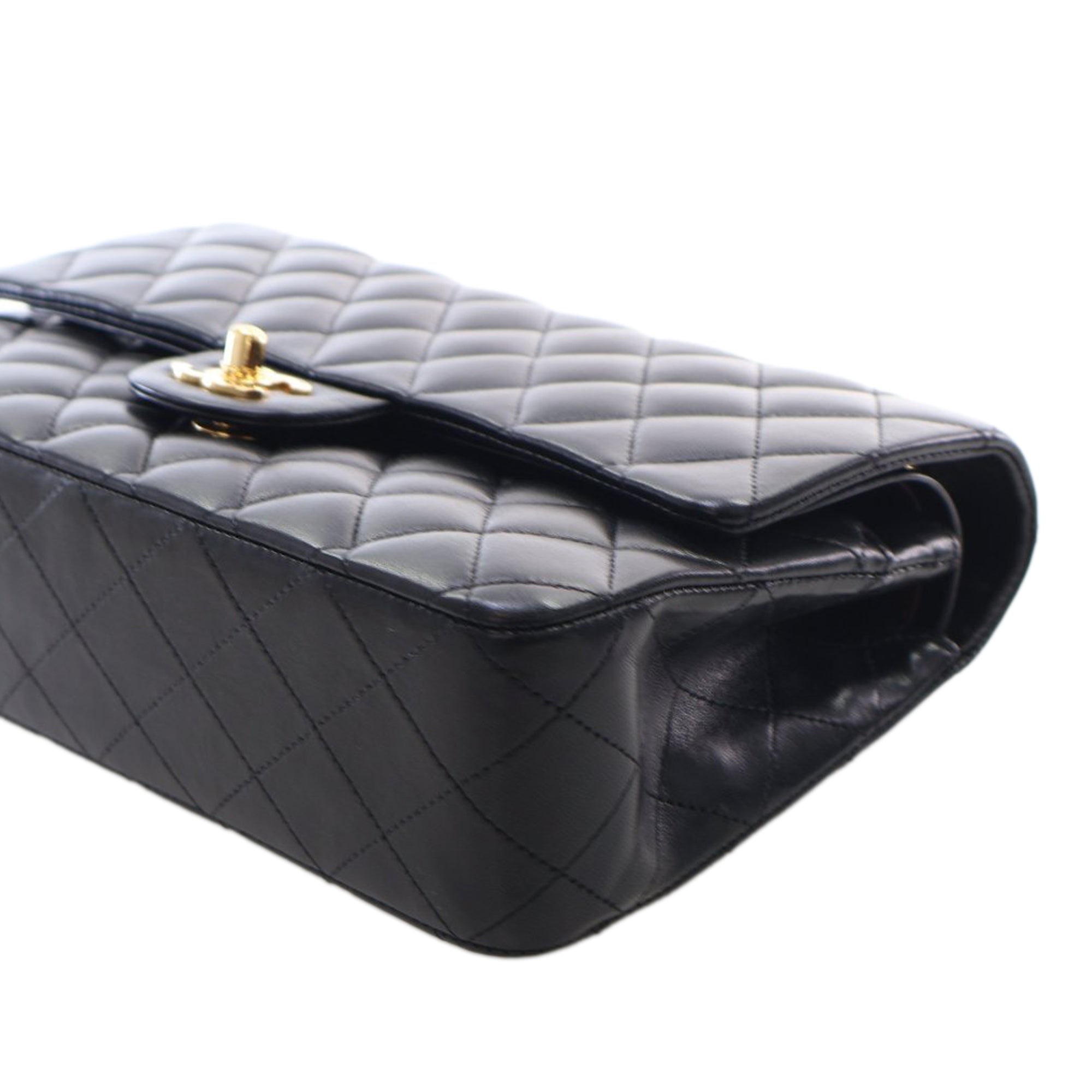 Chanel Medium Classic Lambskin Double Flap - image 12
