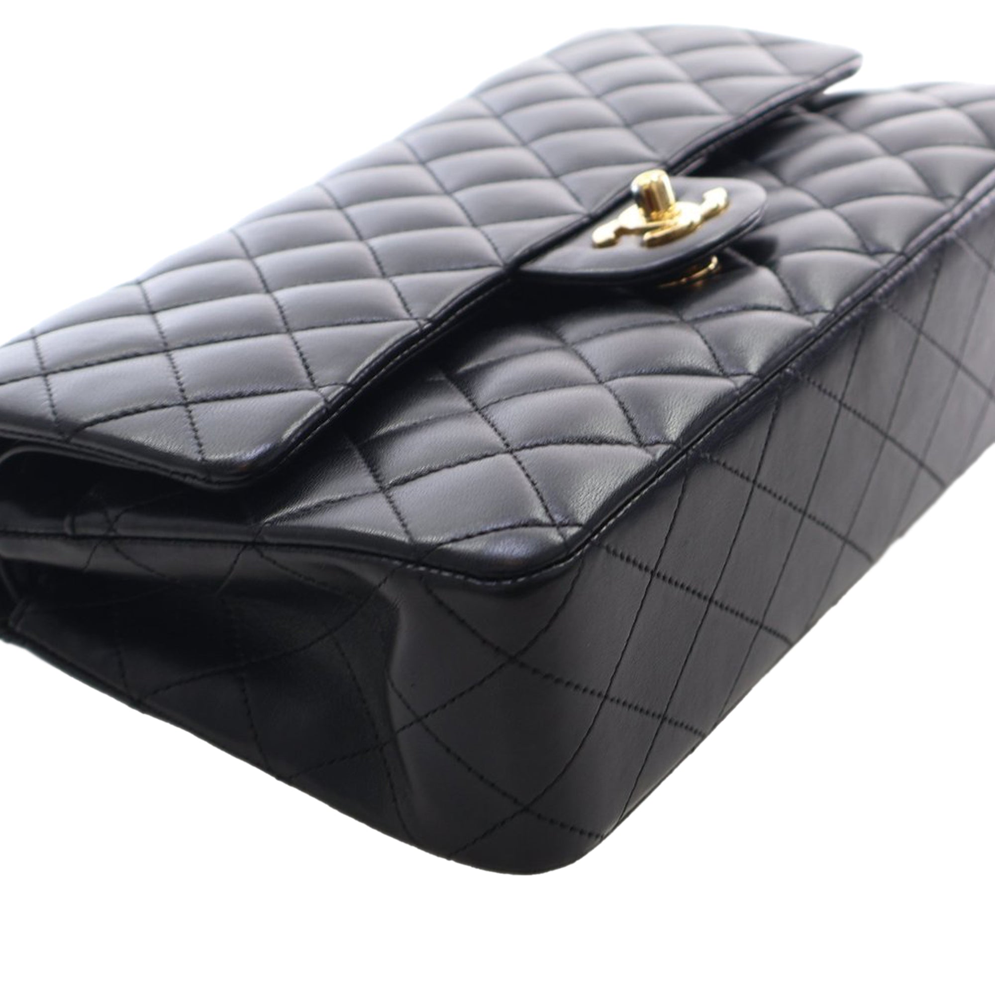 Chanel Medium Classic Lambskin Double Flap - image 13