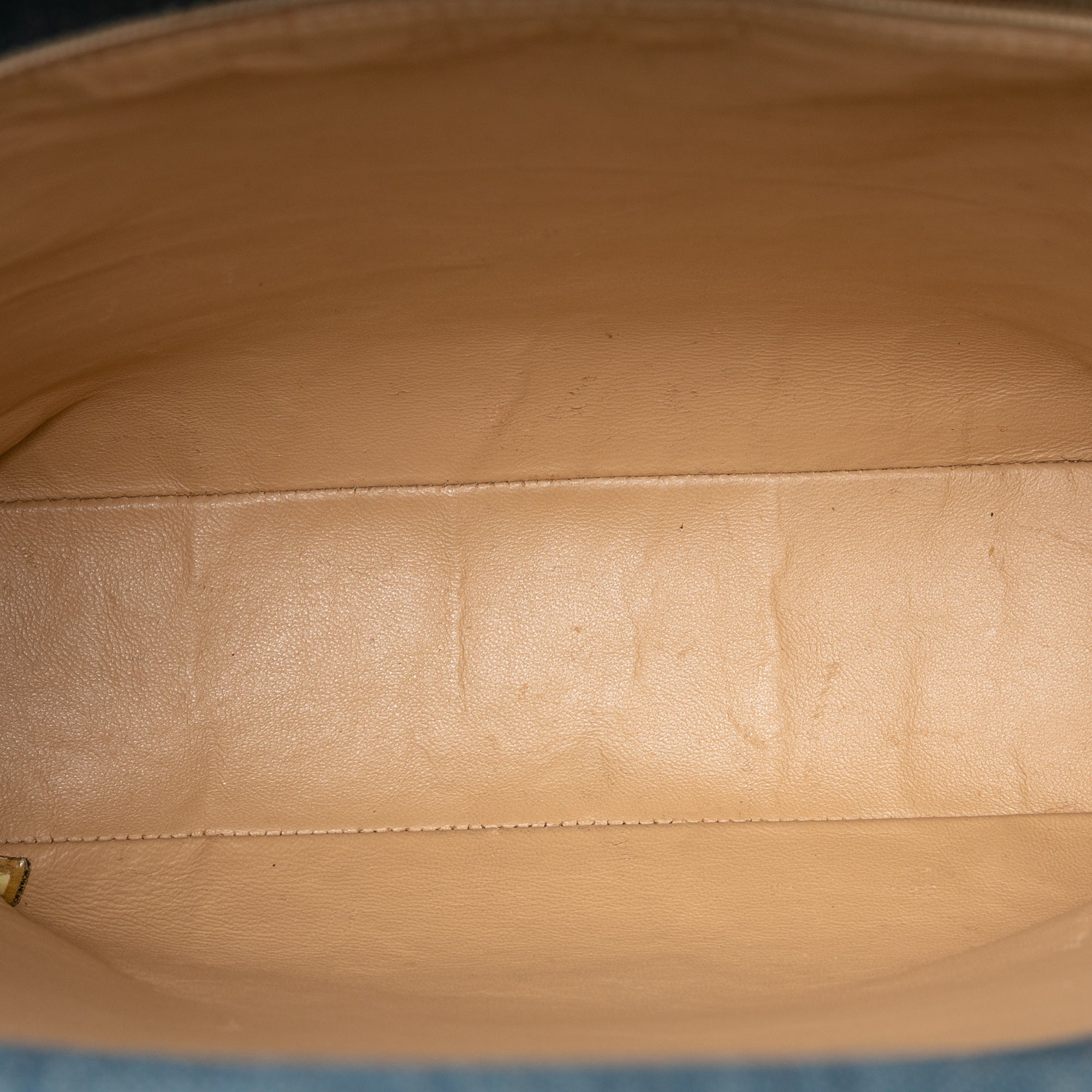 Chanel CC Chocolate Bar Denim Tote - image 4