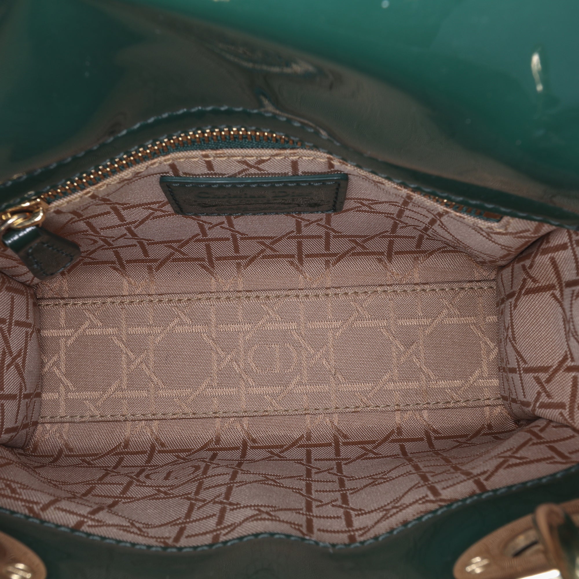 Dior Mini Patent Cannage Lady Dior - image 4