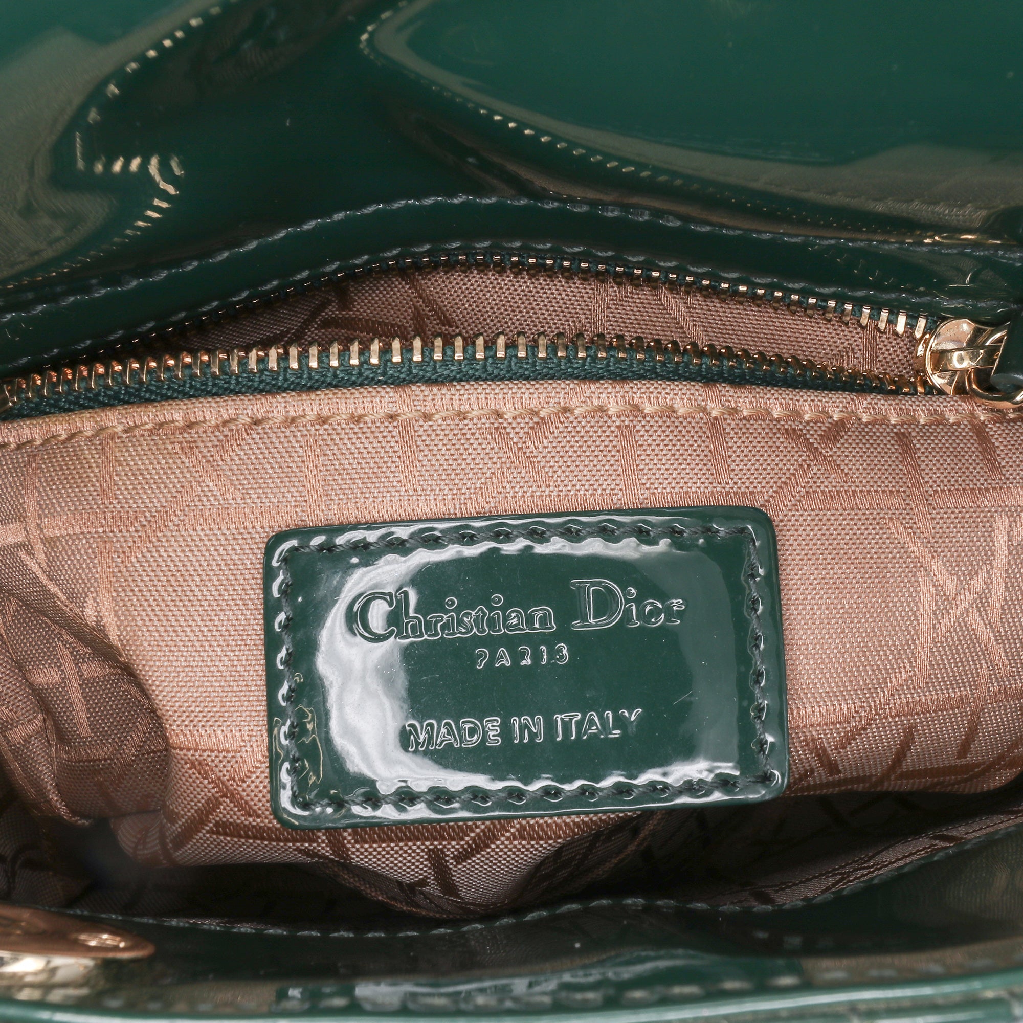 Dior Mini Patent Cannage Lady Dior - image 5