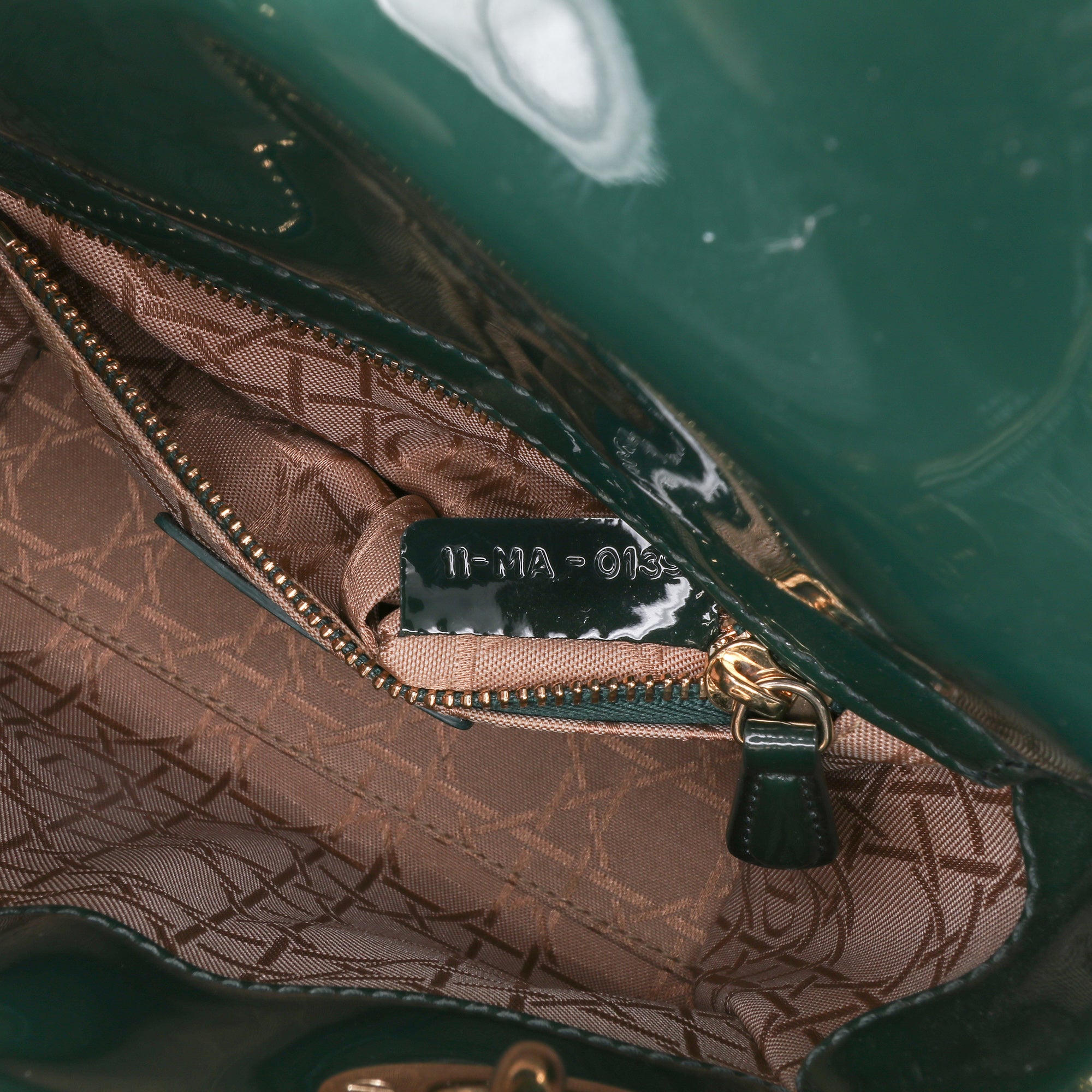 Dior Mini Patent Cannage Lady Dior - image 6