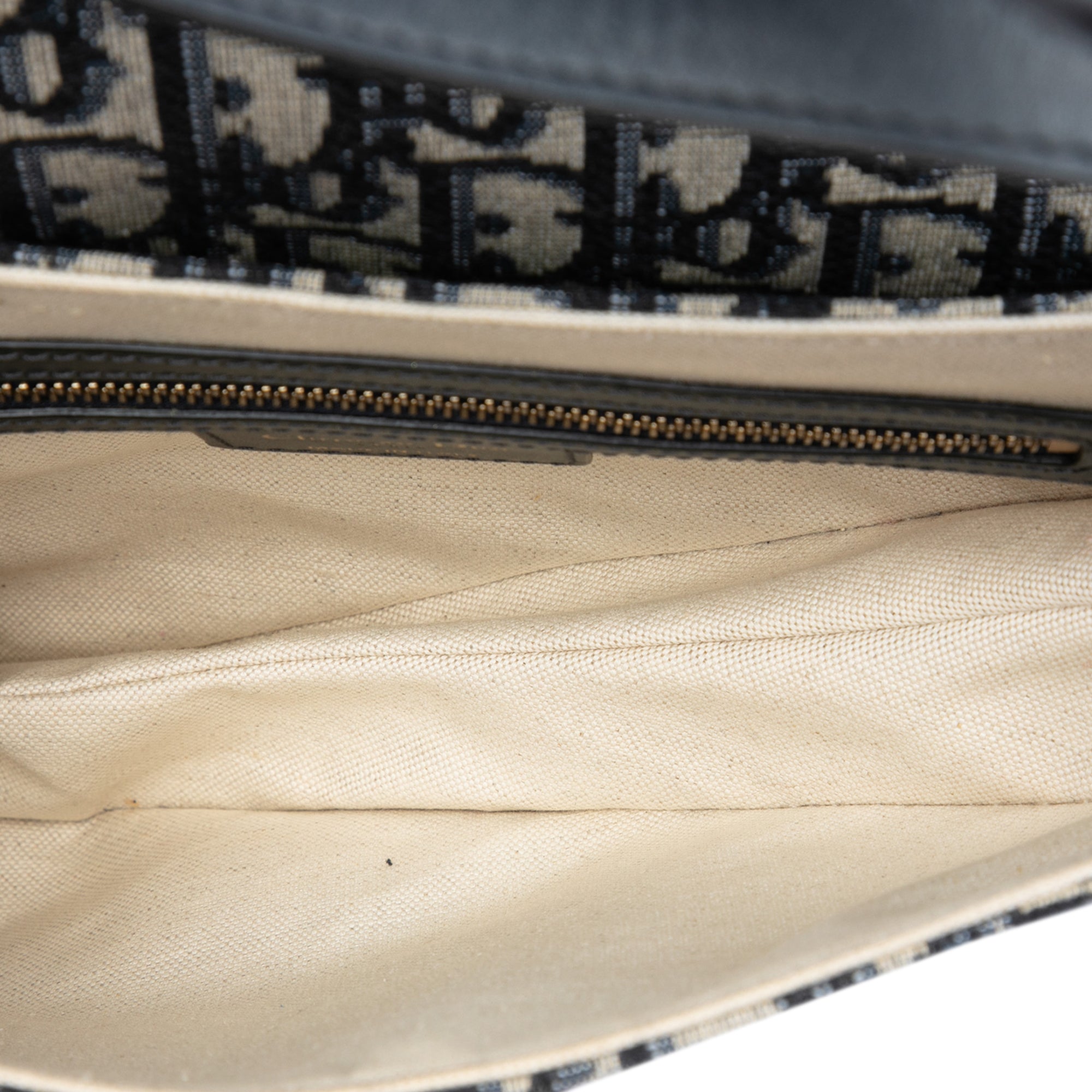 Dior Oblique Canvas Saddle Bag - image 4