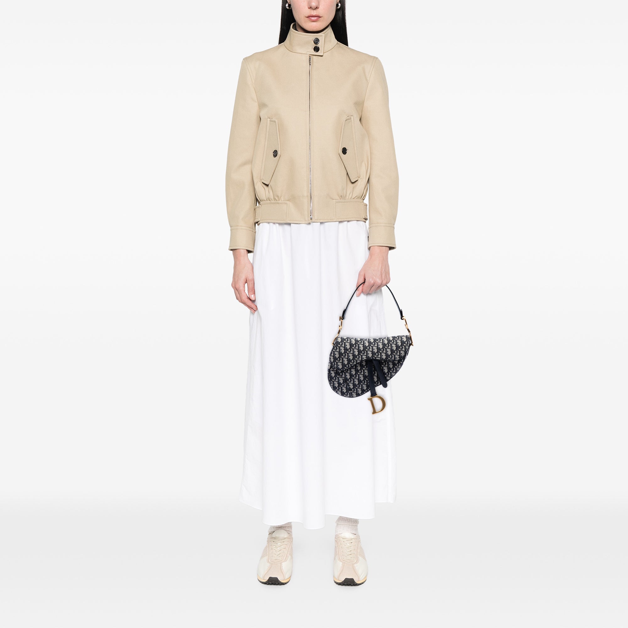 Dior Oblique Canvas Saddle Bag - image 6