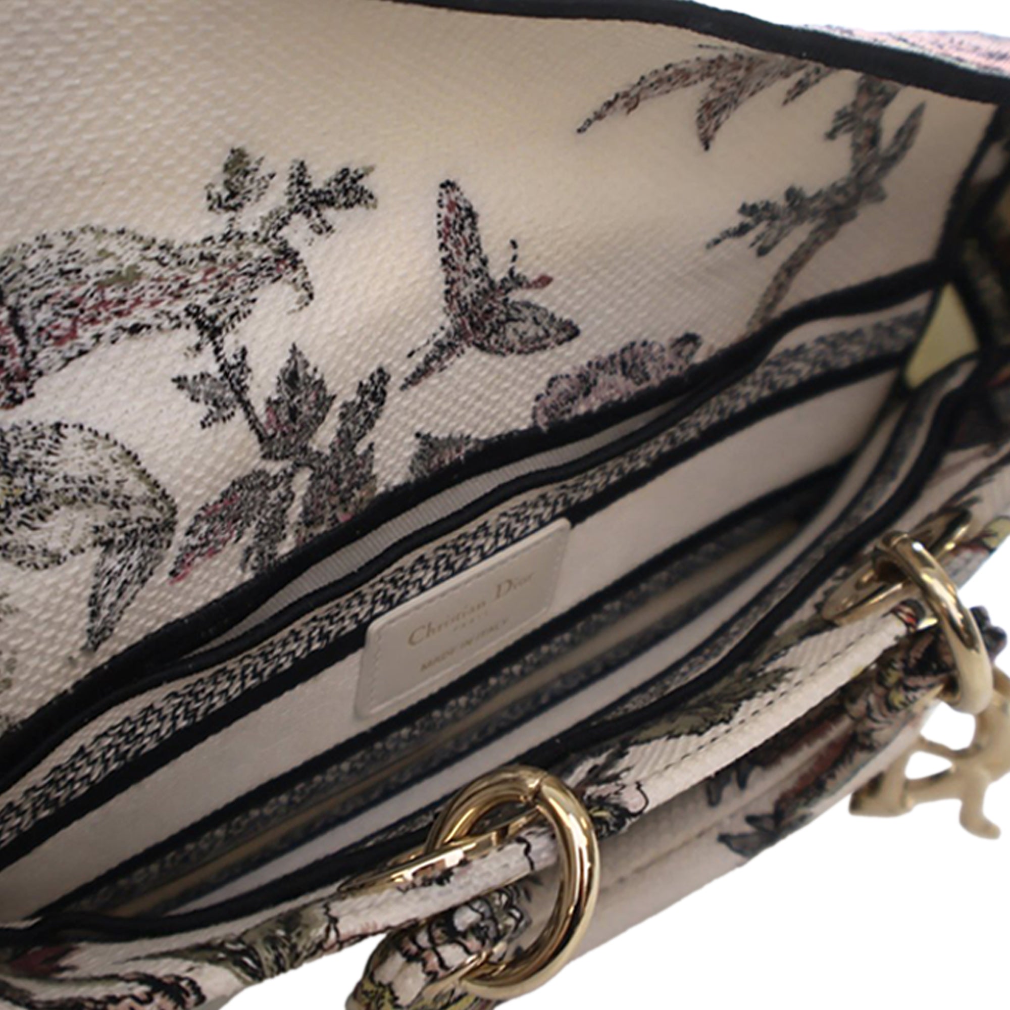 Dior Medium Embroidered Floral Canvas Lady D Joy - image 8