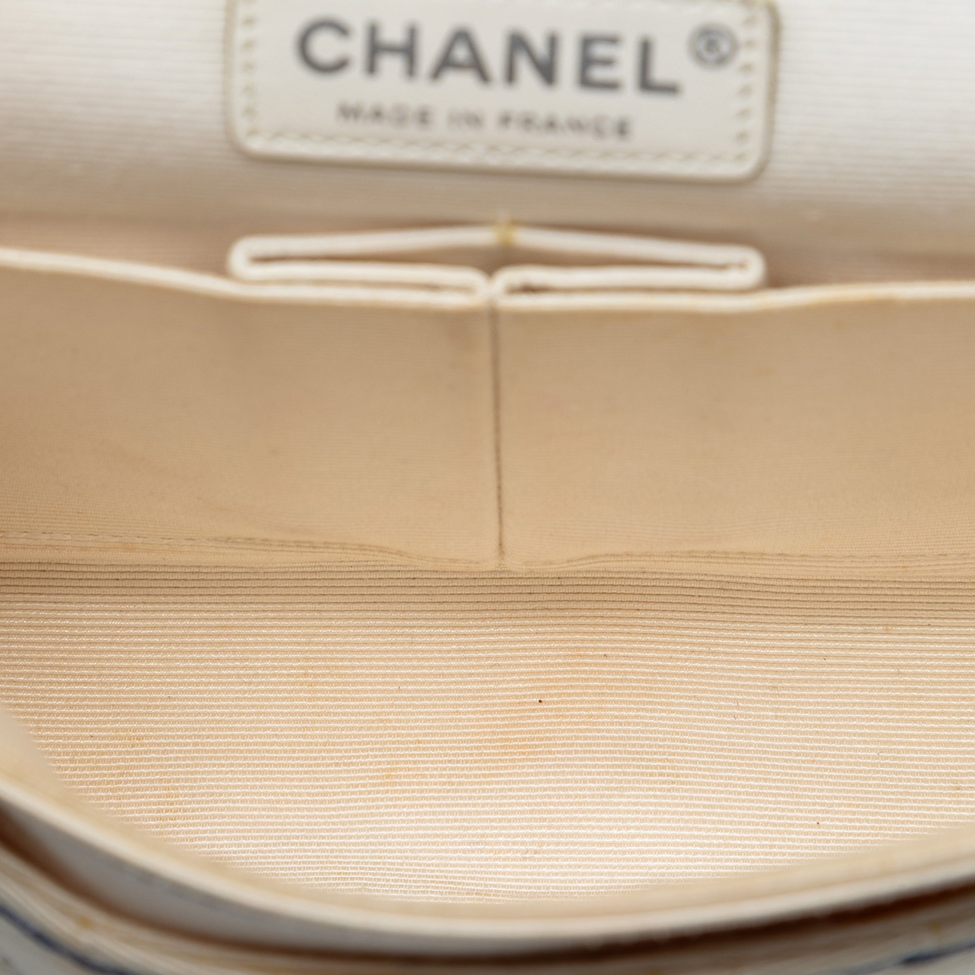 Chanel Medium Classic Printed Grosgrain Double Flap - image 4