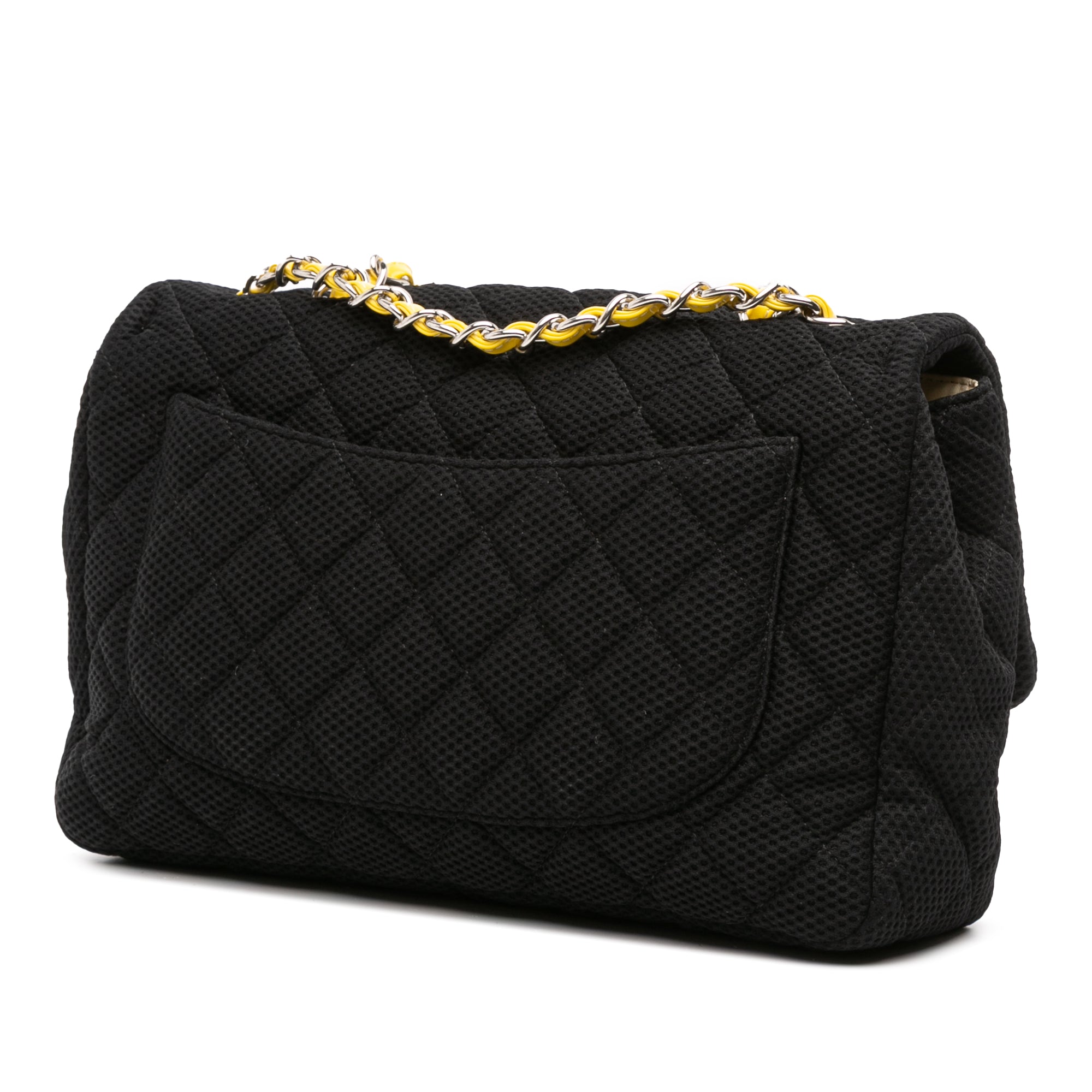 Chanel Jumbo Classic Mesh Single Flap - image 2