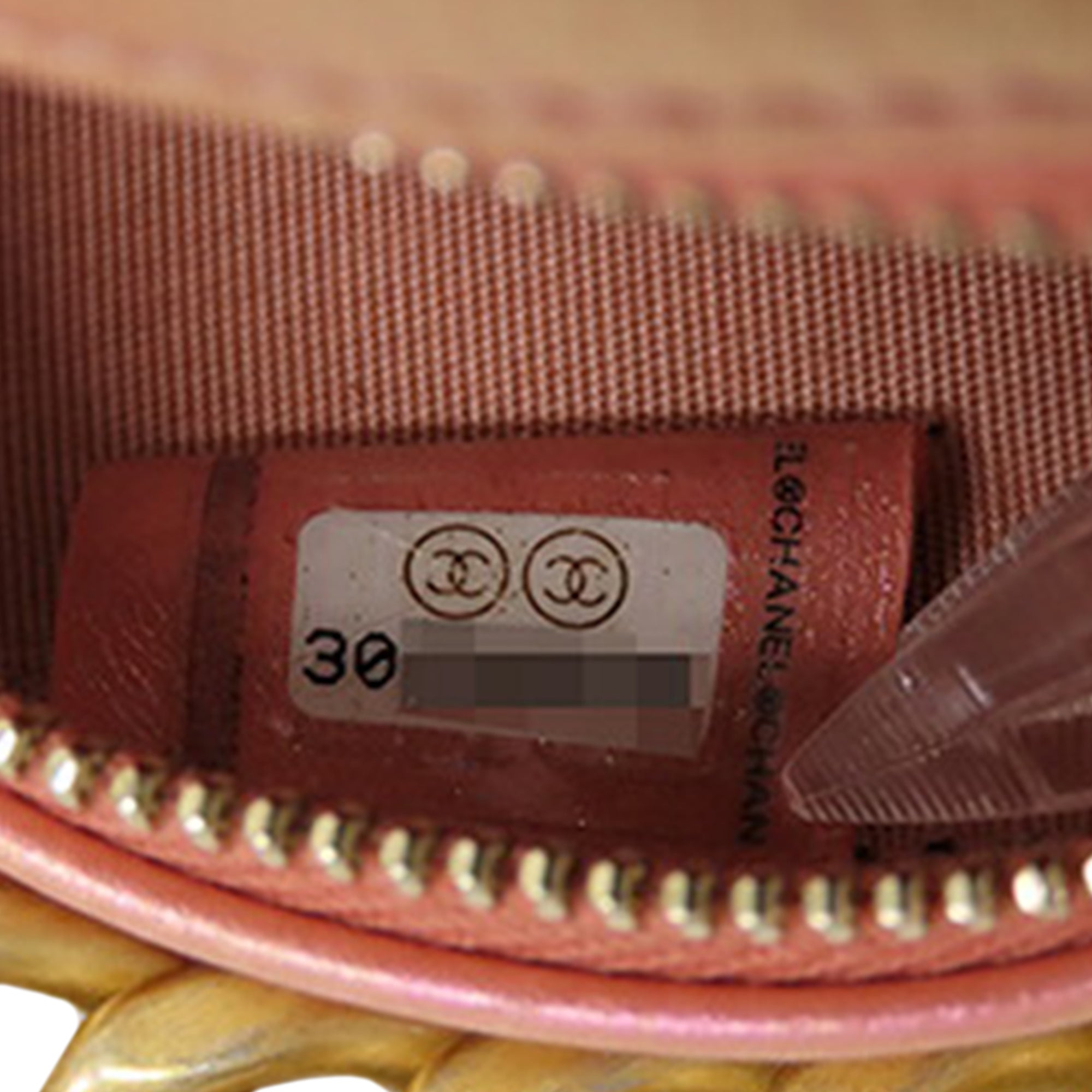 Chanel Iridescent Lambskin 19 Round Clutch with Chain - image 6