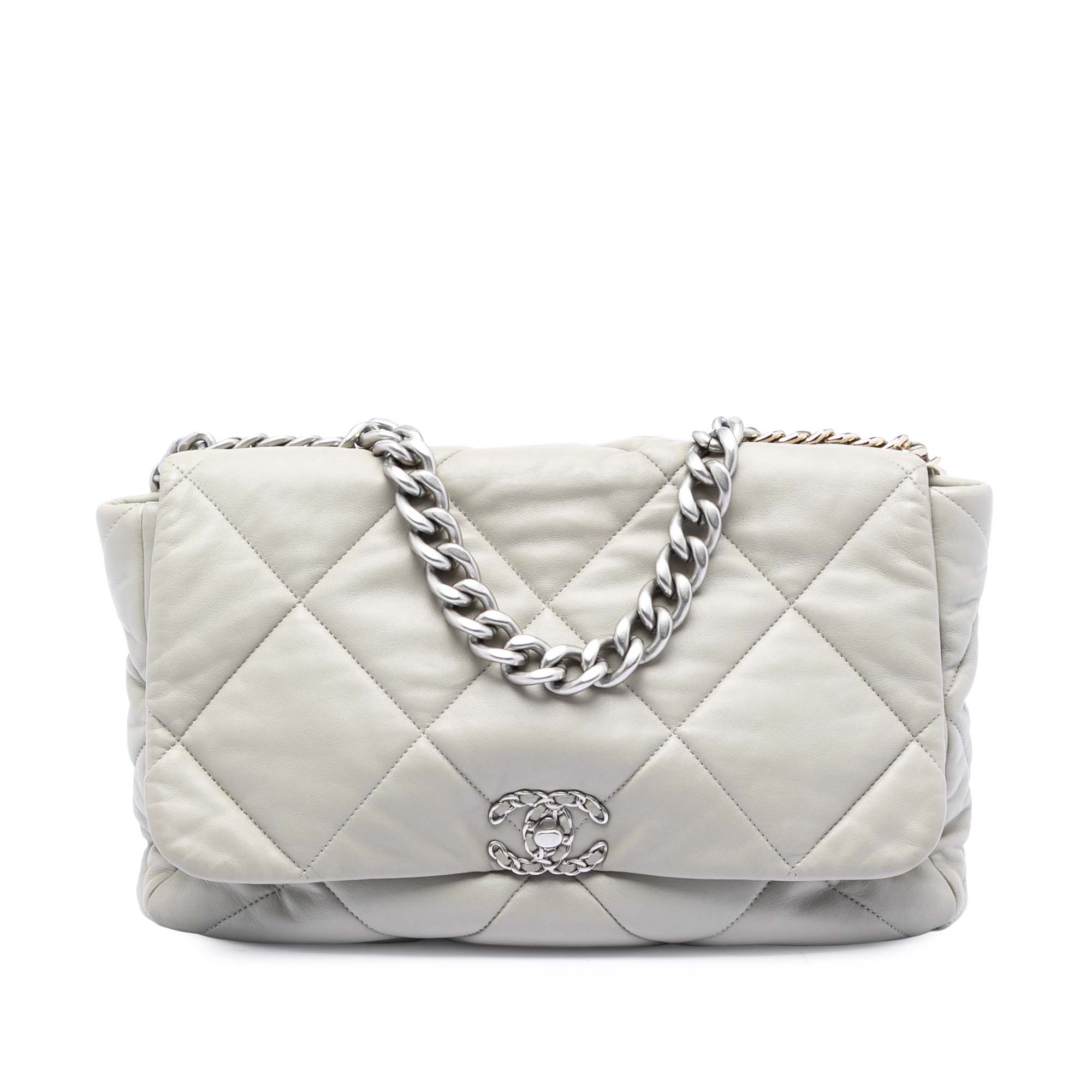 Chanel Maxi Lambskin 19 Flap - image 1