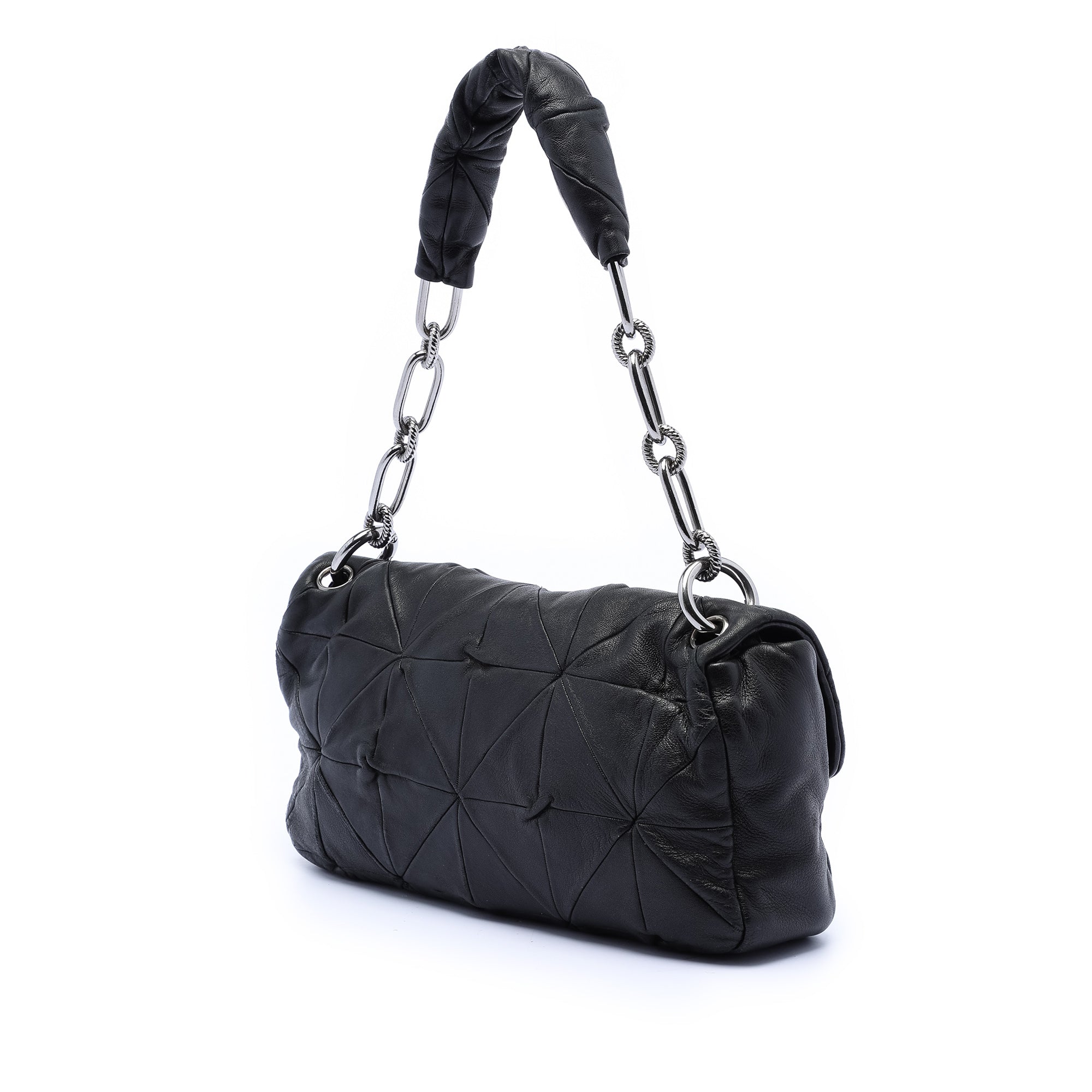 Chanel Quilted Lambskin Origami Soft Squares Flap - image 2
