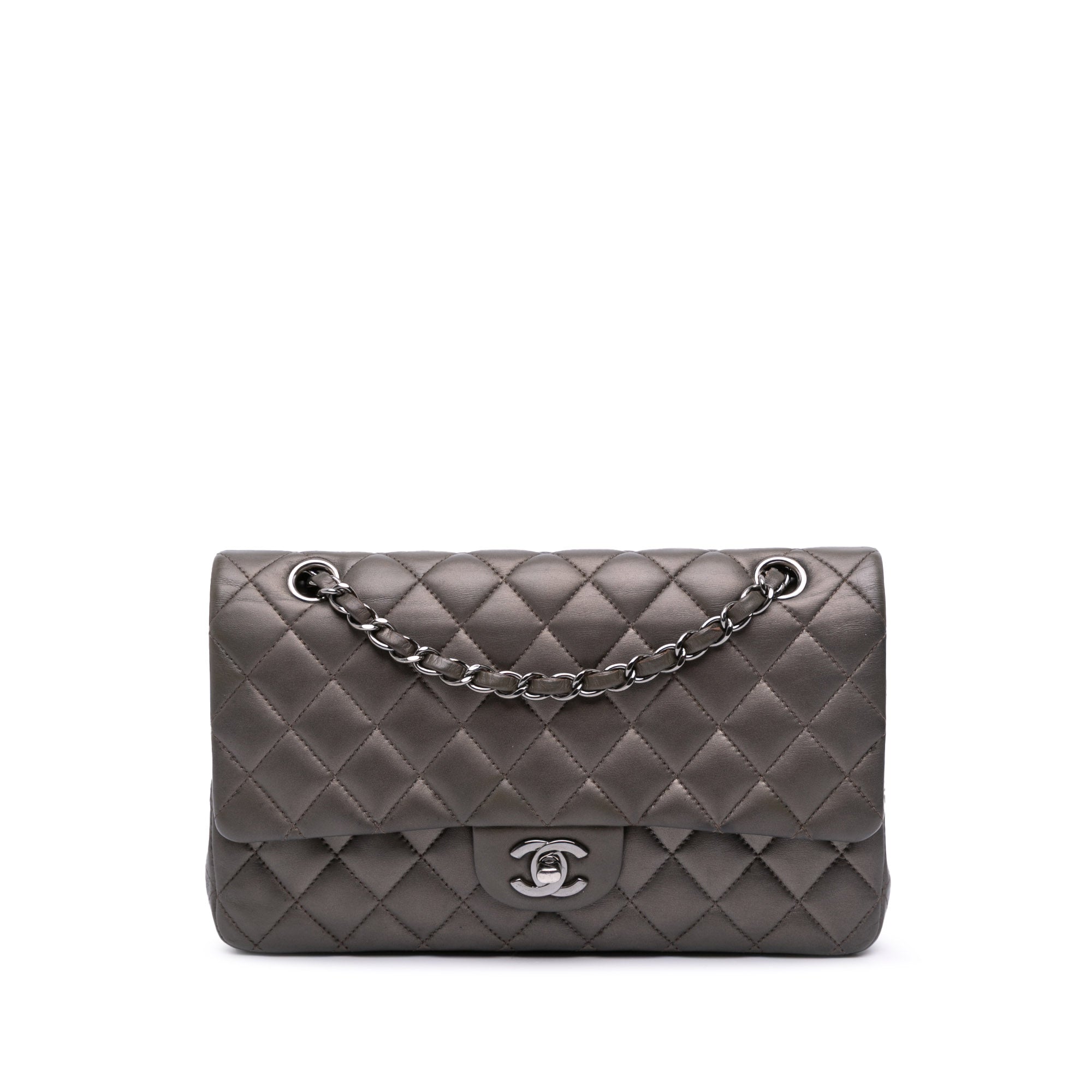 Chanel Medium Classic Lambskin Double Flap - image 1