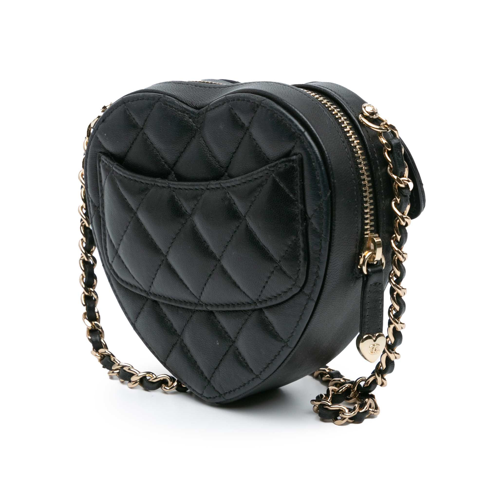 Chanel Mini Lambskin CC in Love Heart Crossbody - image 2