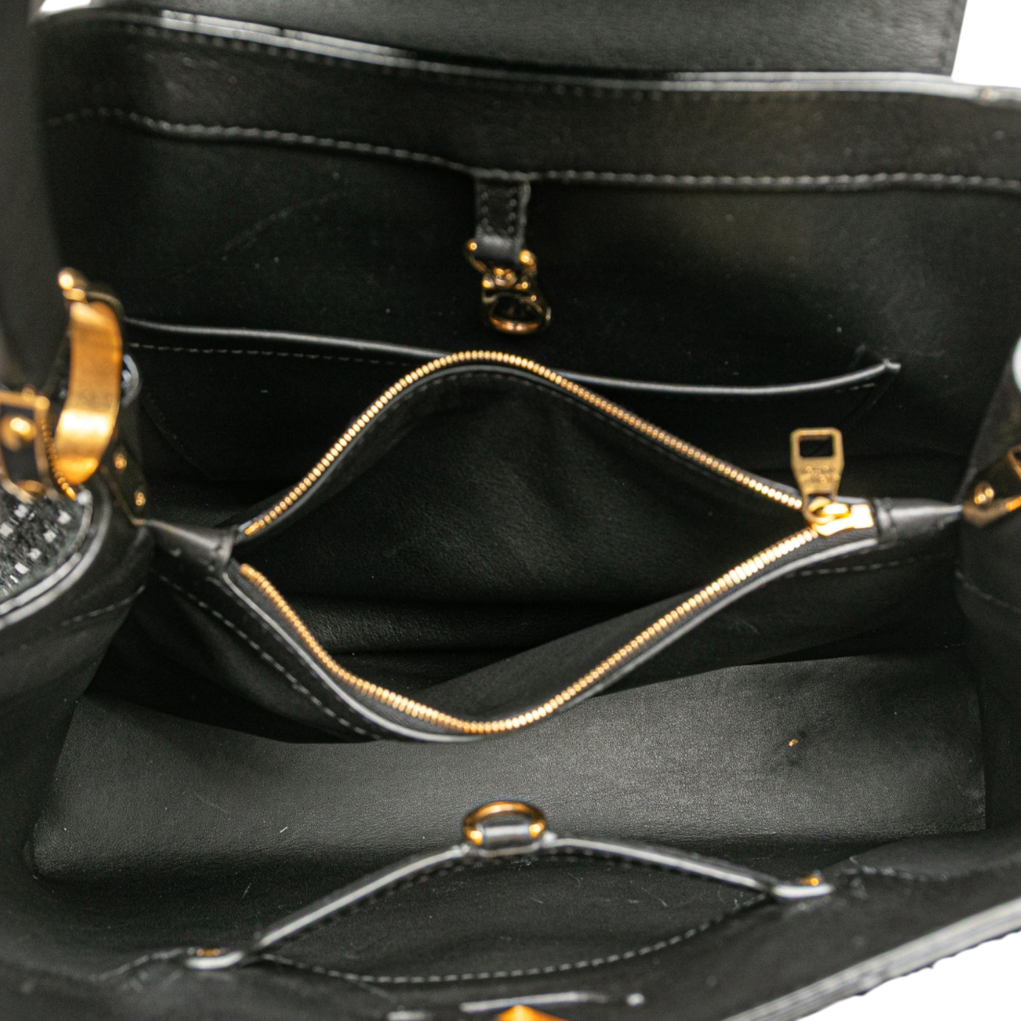 Louis Vuitton Tweed Capucines Old MM - image 4