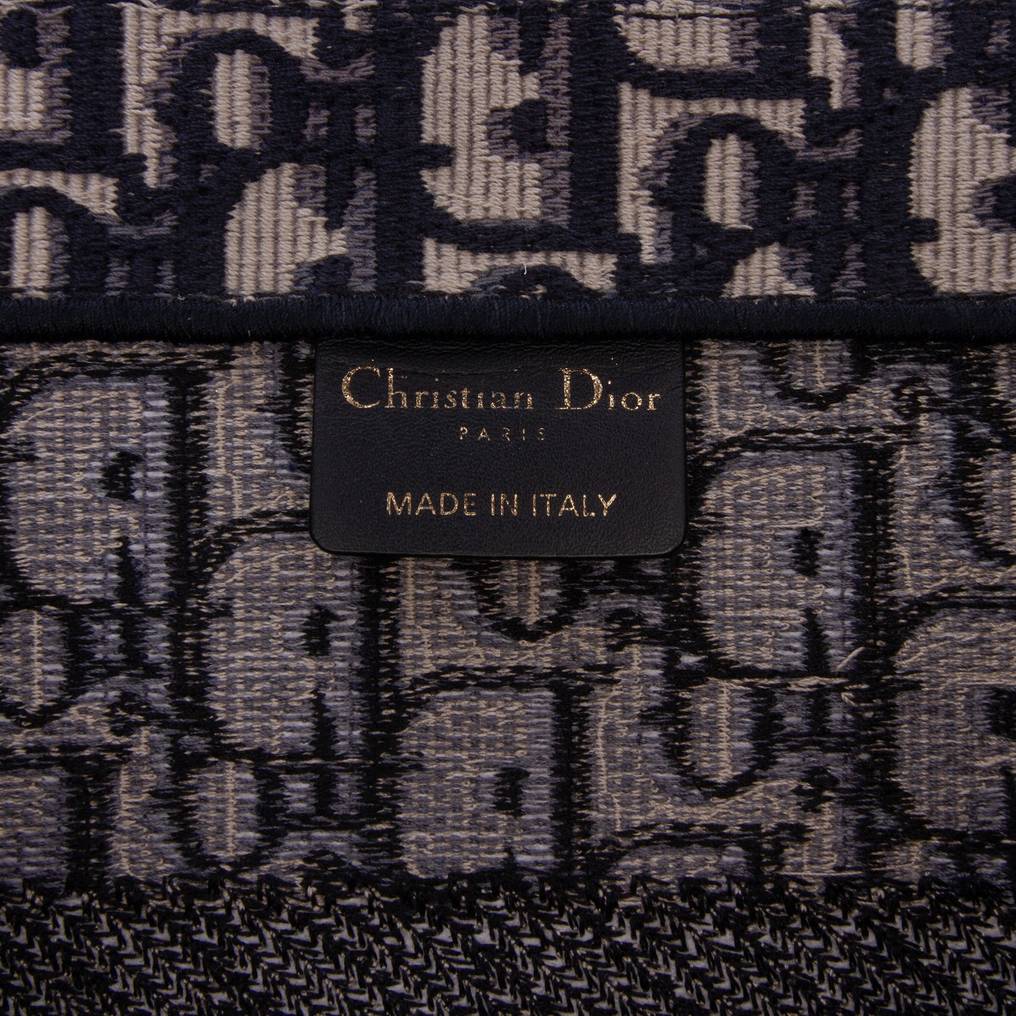 Dior Medium Oblique Embroidered Canvas Book Tote - image 5