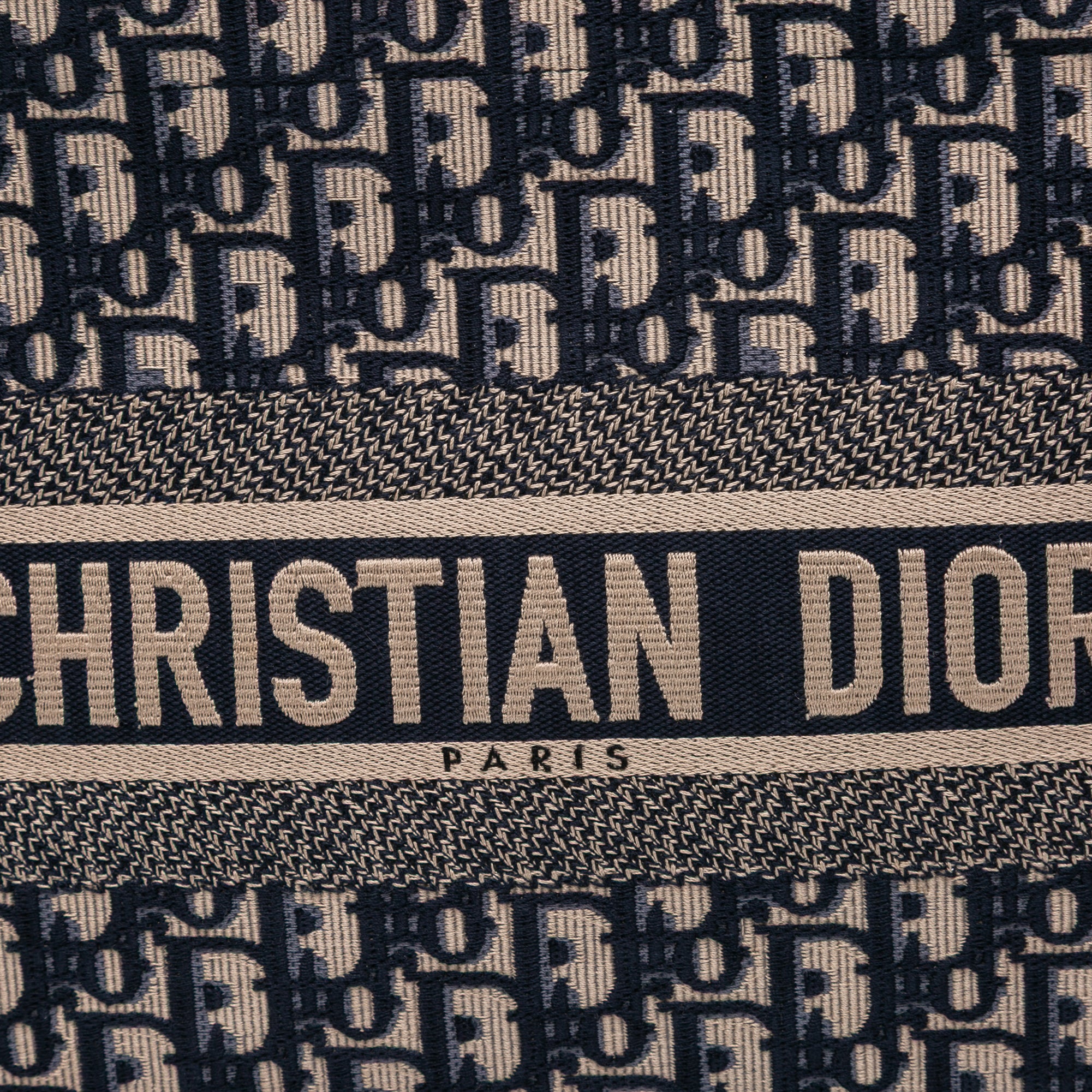 Dior Medium Oblique Embroidered Canvas Book Tote - image 7