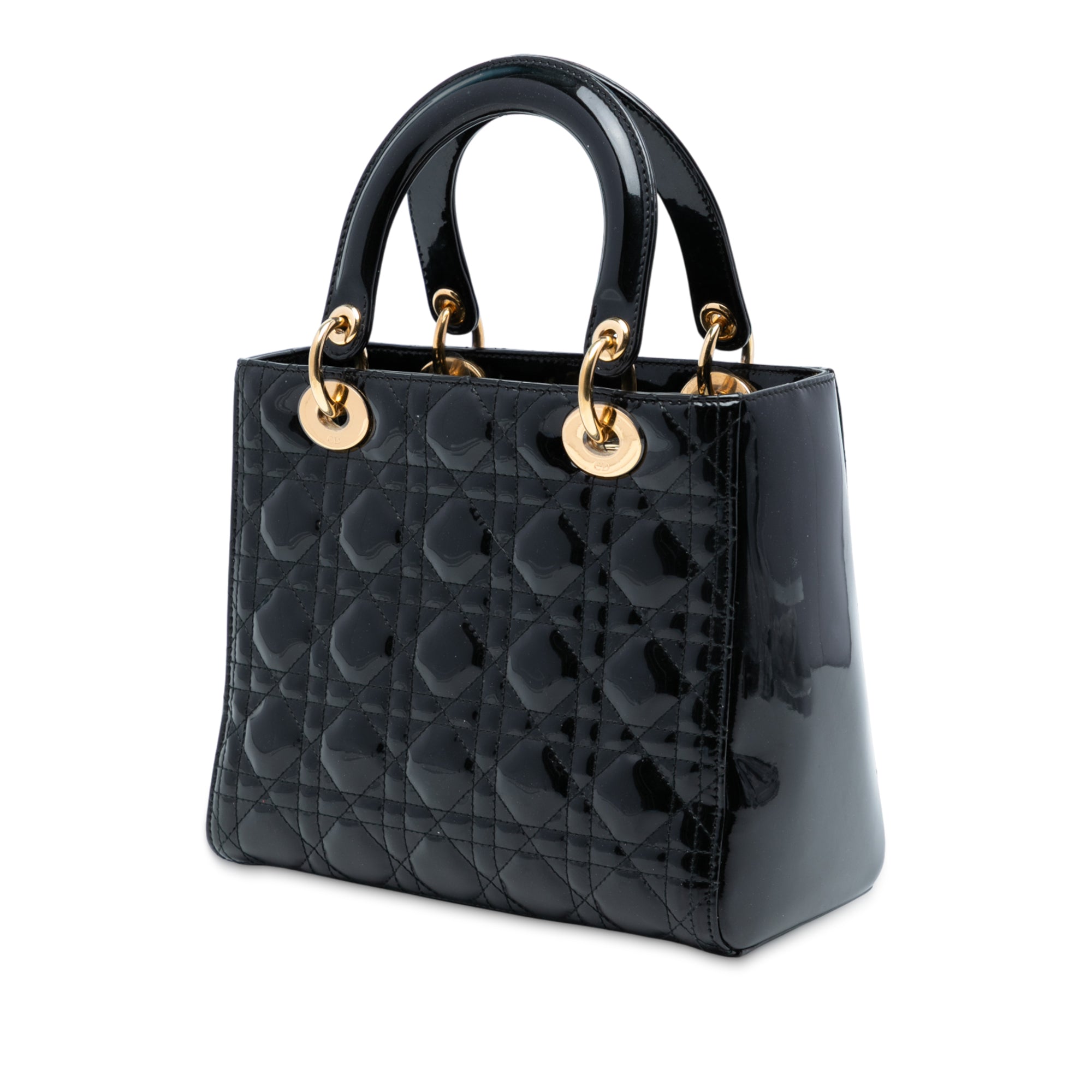 Dior Medium Patent Cannage Lady Dior - image 2