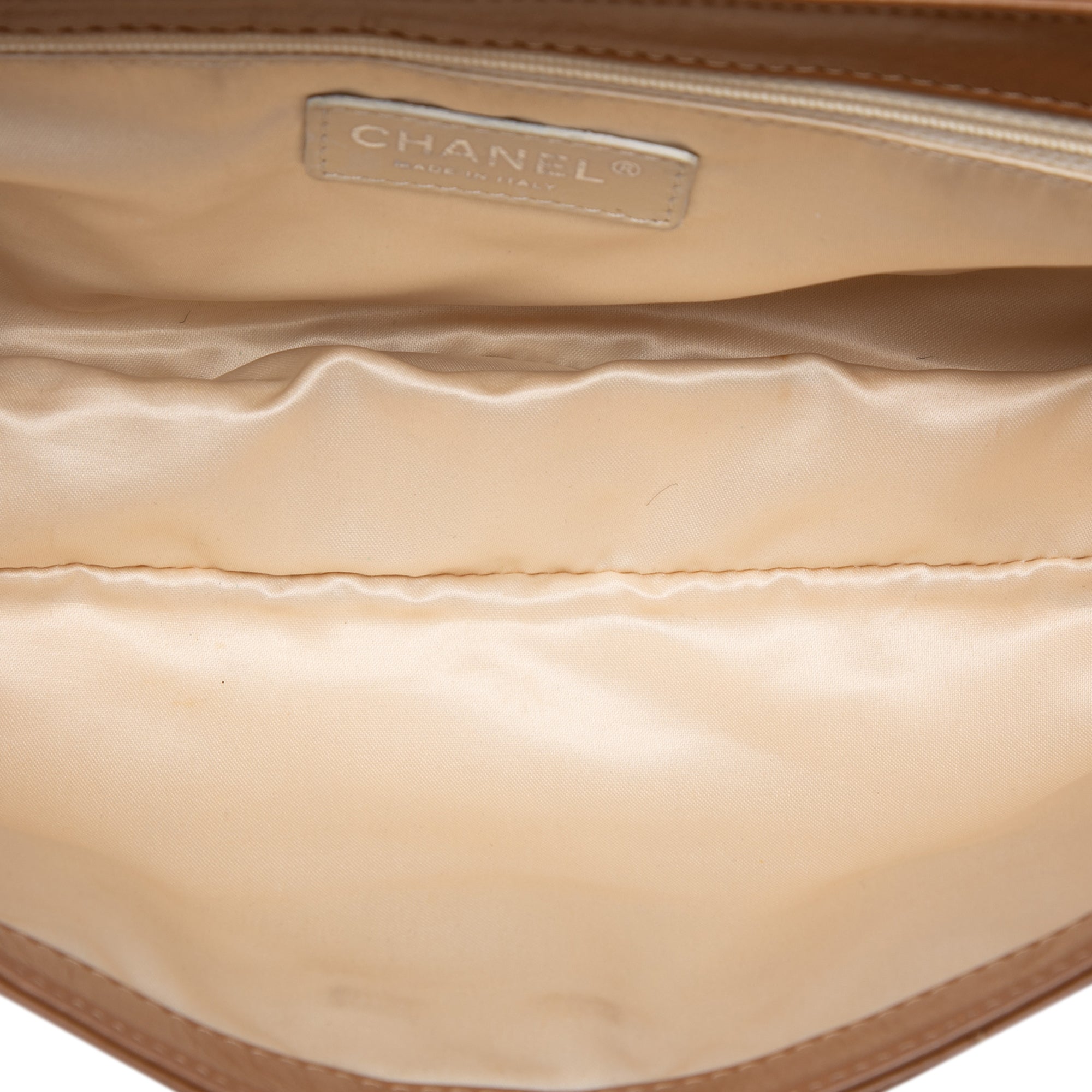 Chanel Quilted Aged Lambskin Reissue 2.55 East West Flap - image 4
