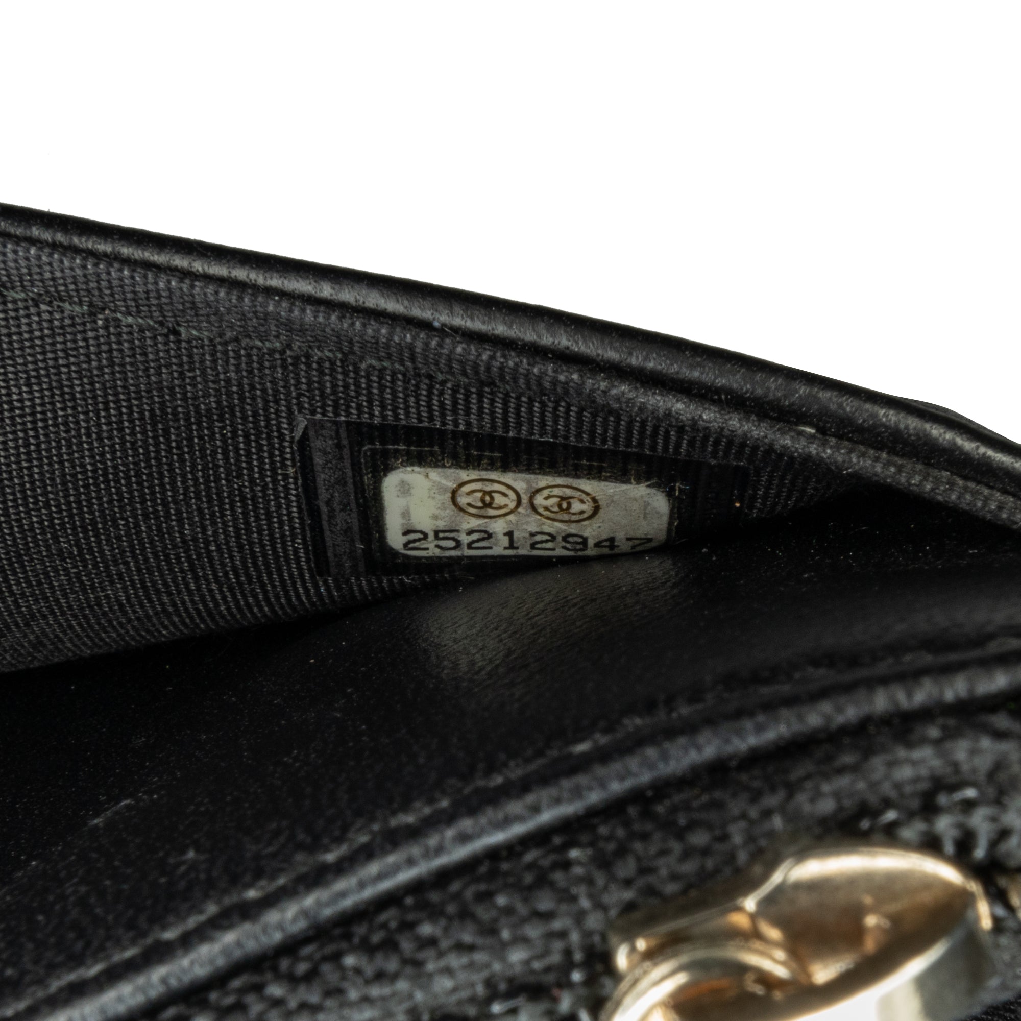 Chanel Pleated Crumpled Chevron Calfskin Boy Wallet On Chain - image 9